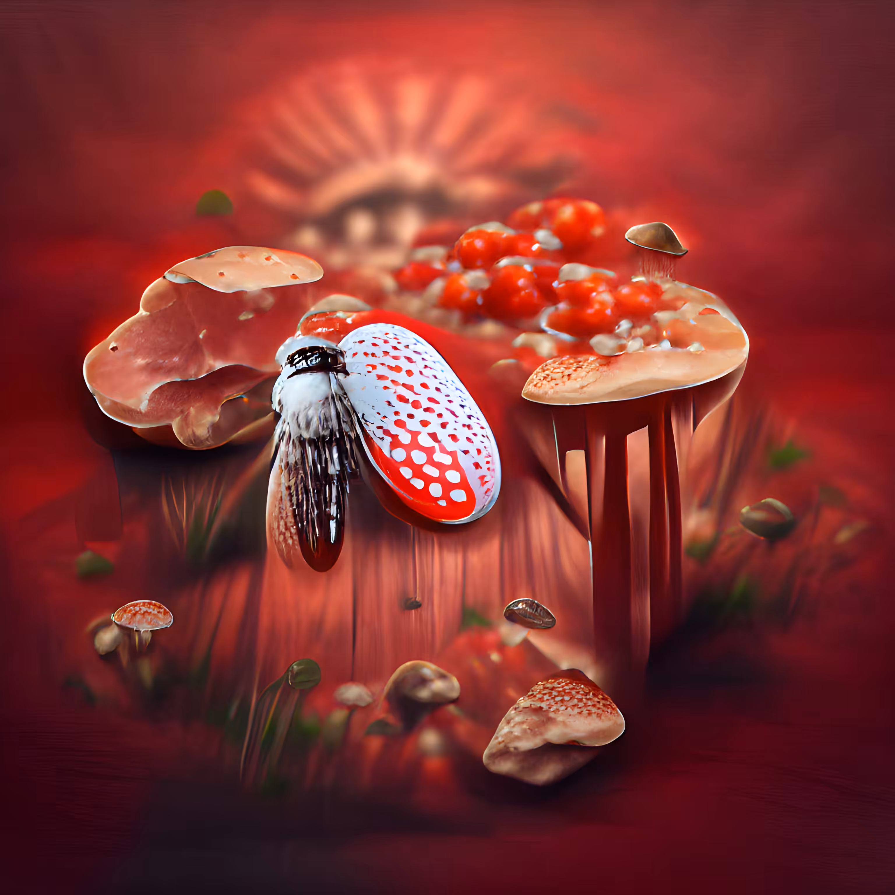 Mycelium Fruit #004