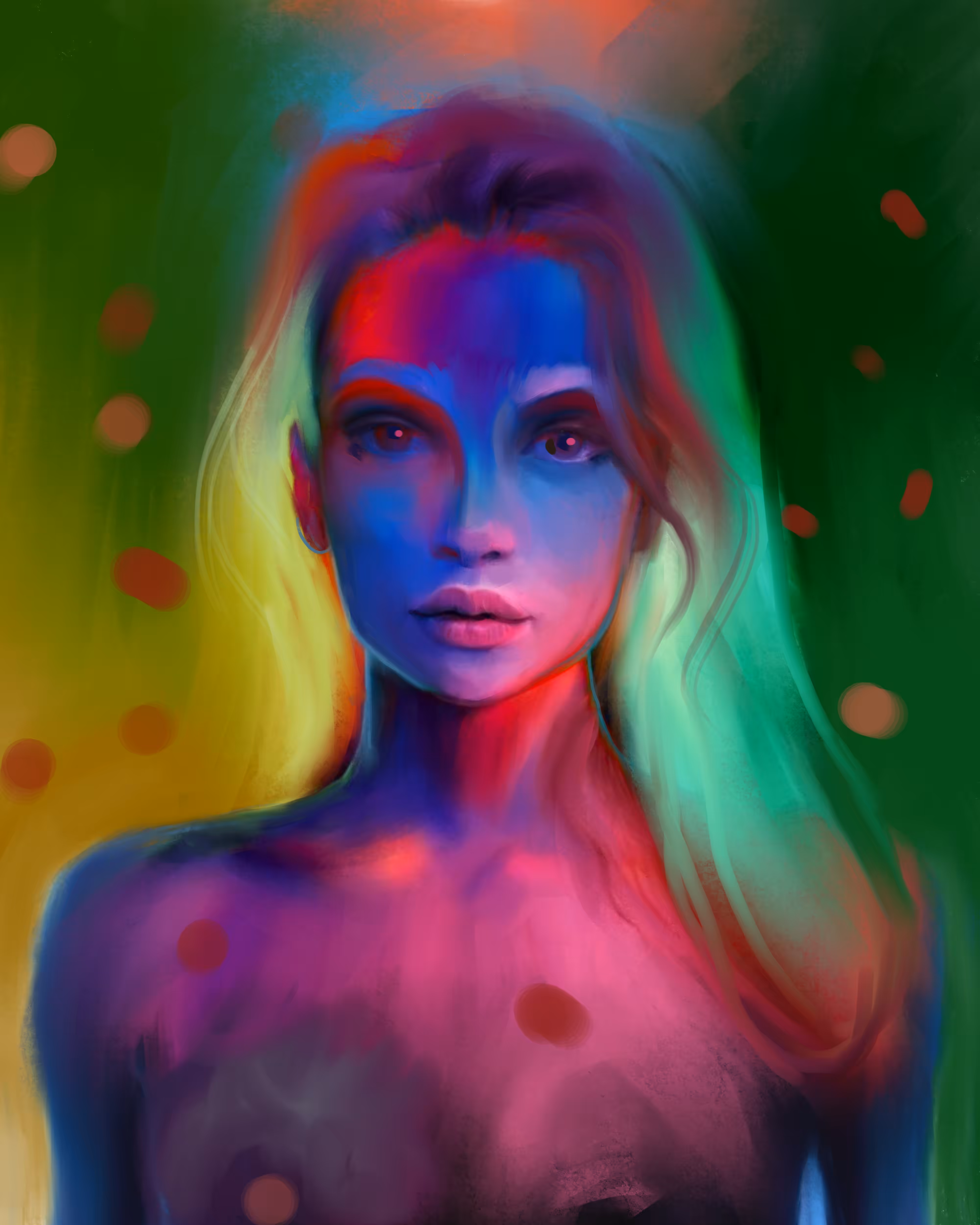 colorful queen