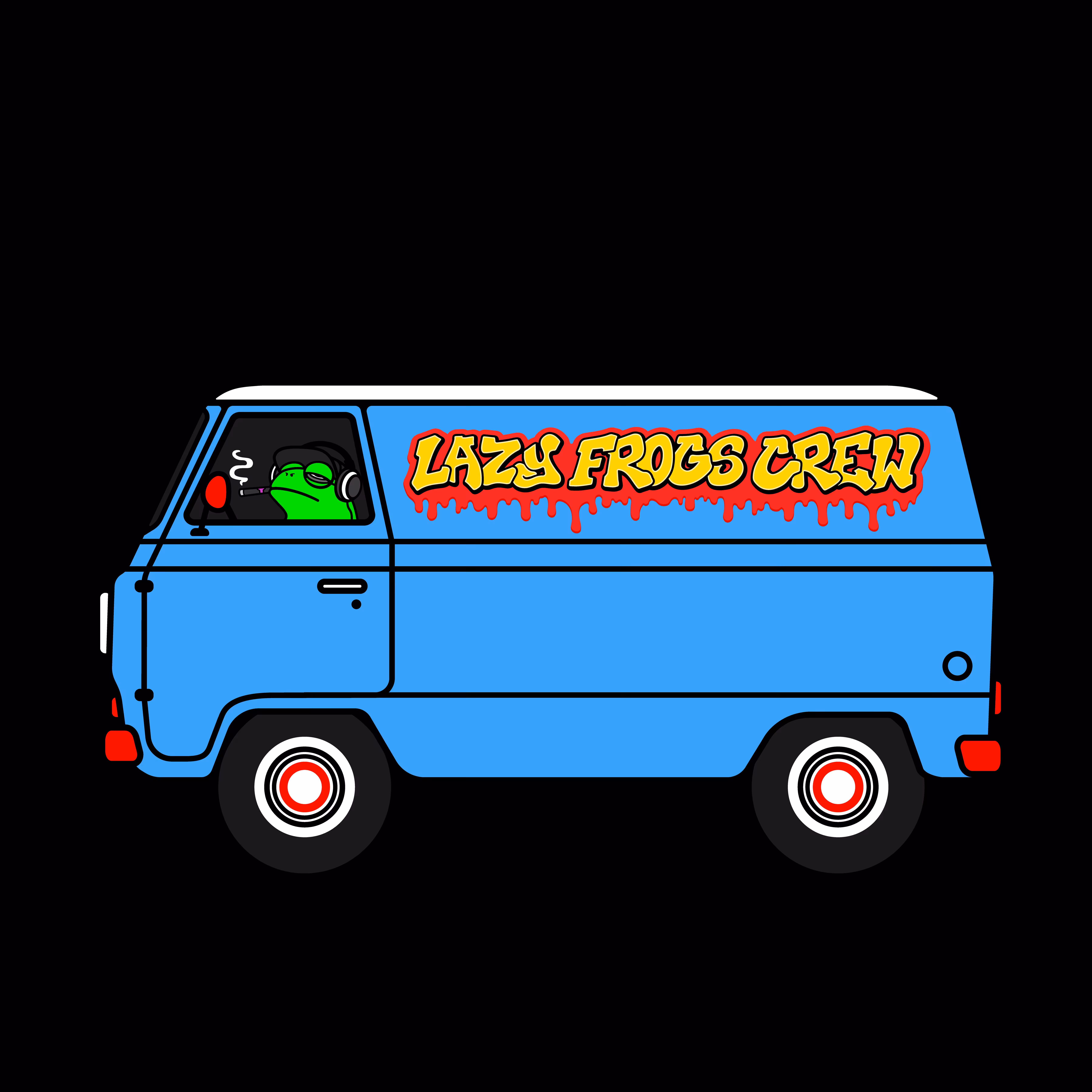 Lazy Frogs On The Road #085