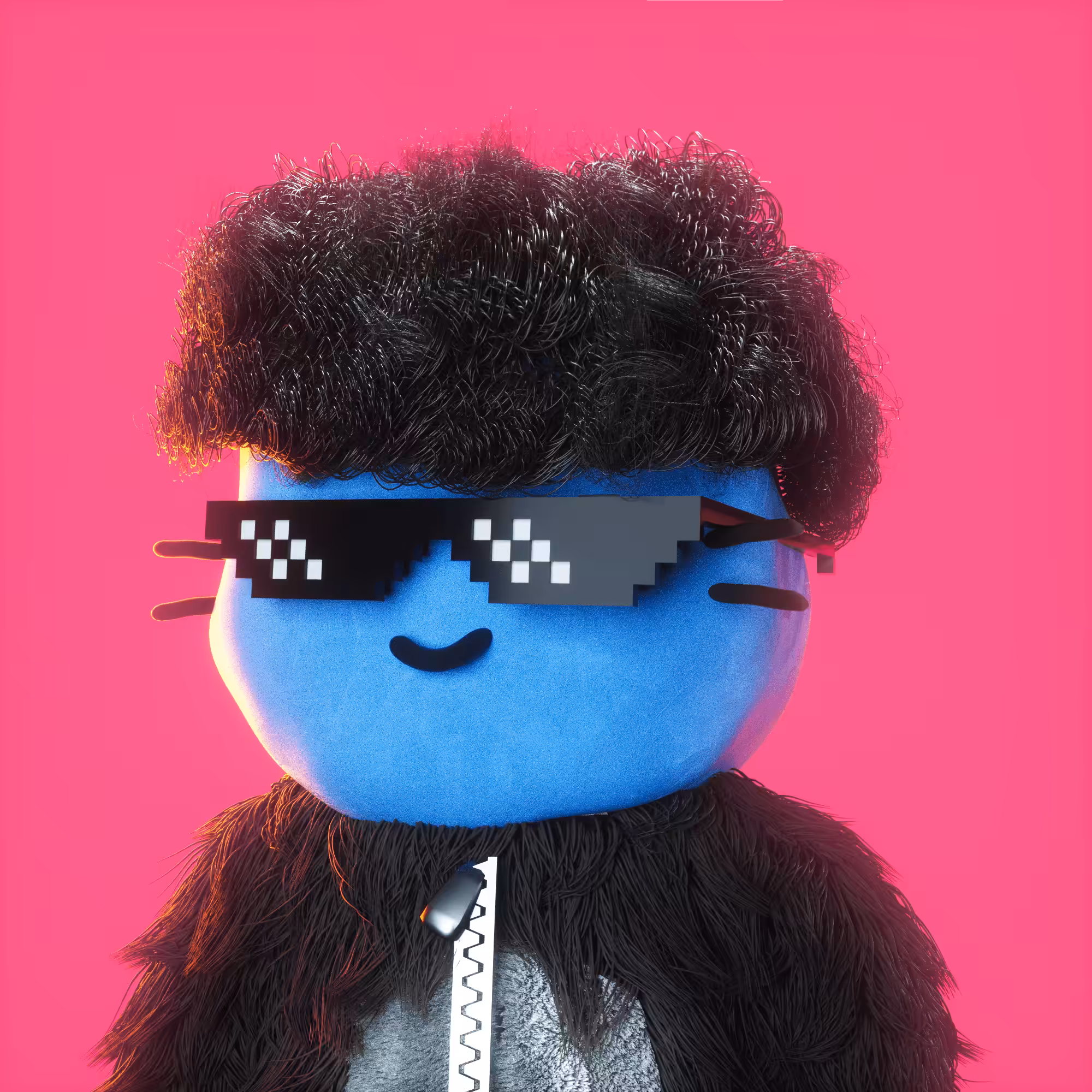 Cool Cat 3D #7200