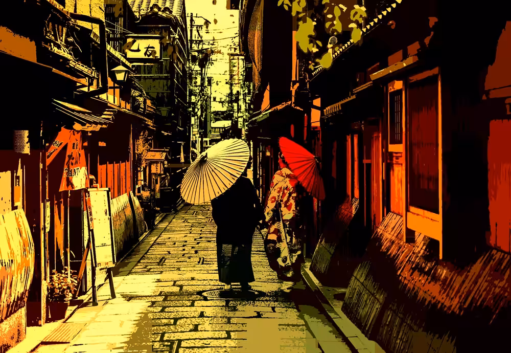 Walk on the sidewalk