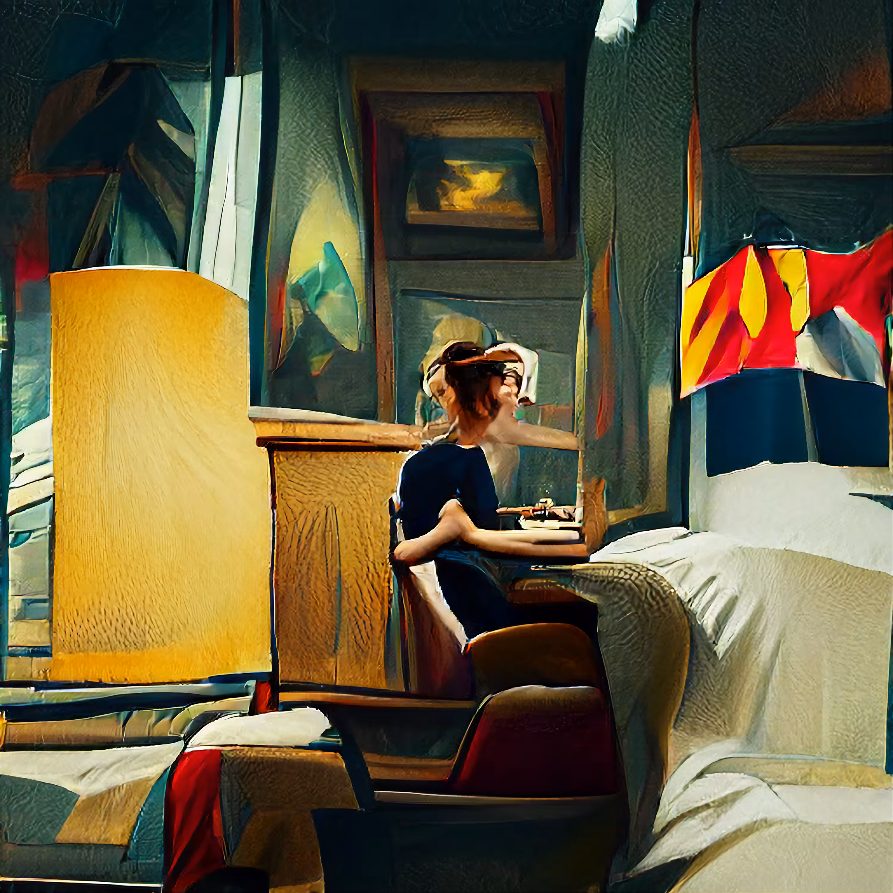 "The Lonely Artist" 08