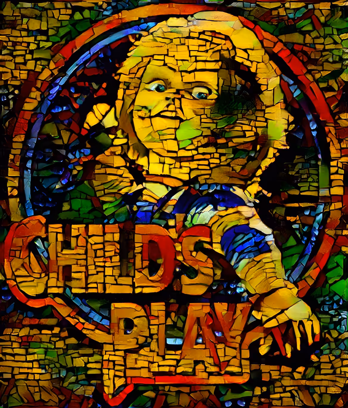 Stained Glass Legendz: Chucky - Child's Play