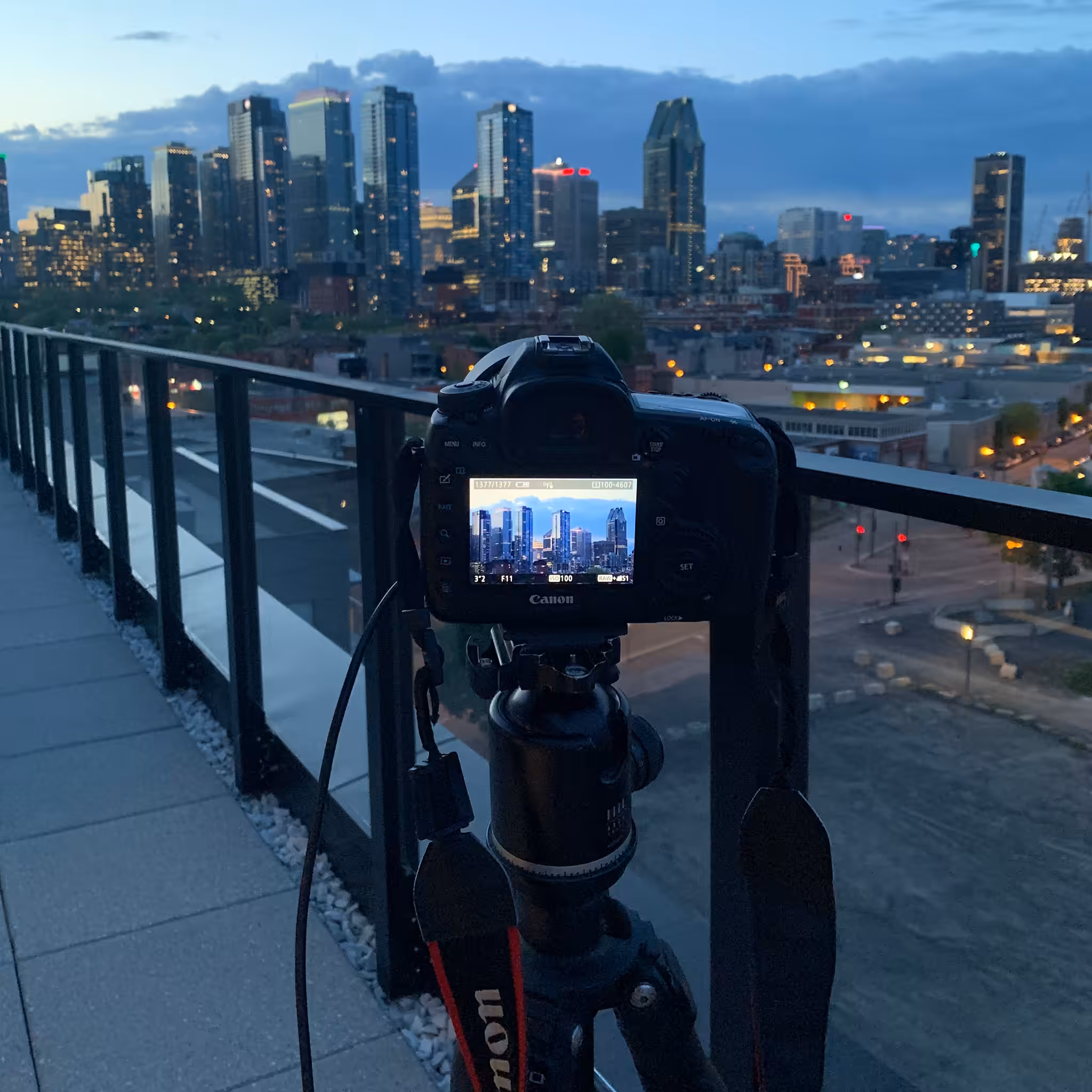 BTS / The Canon 5D Mark IV in Montreal