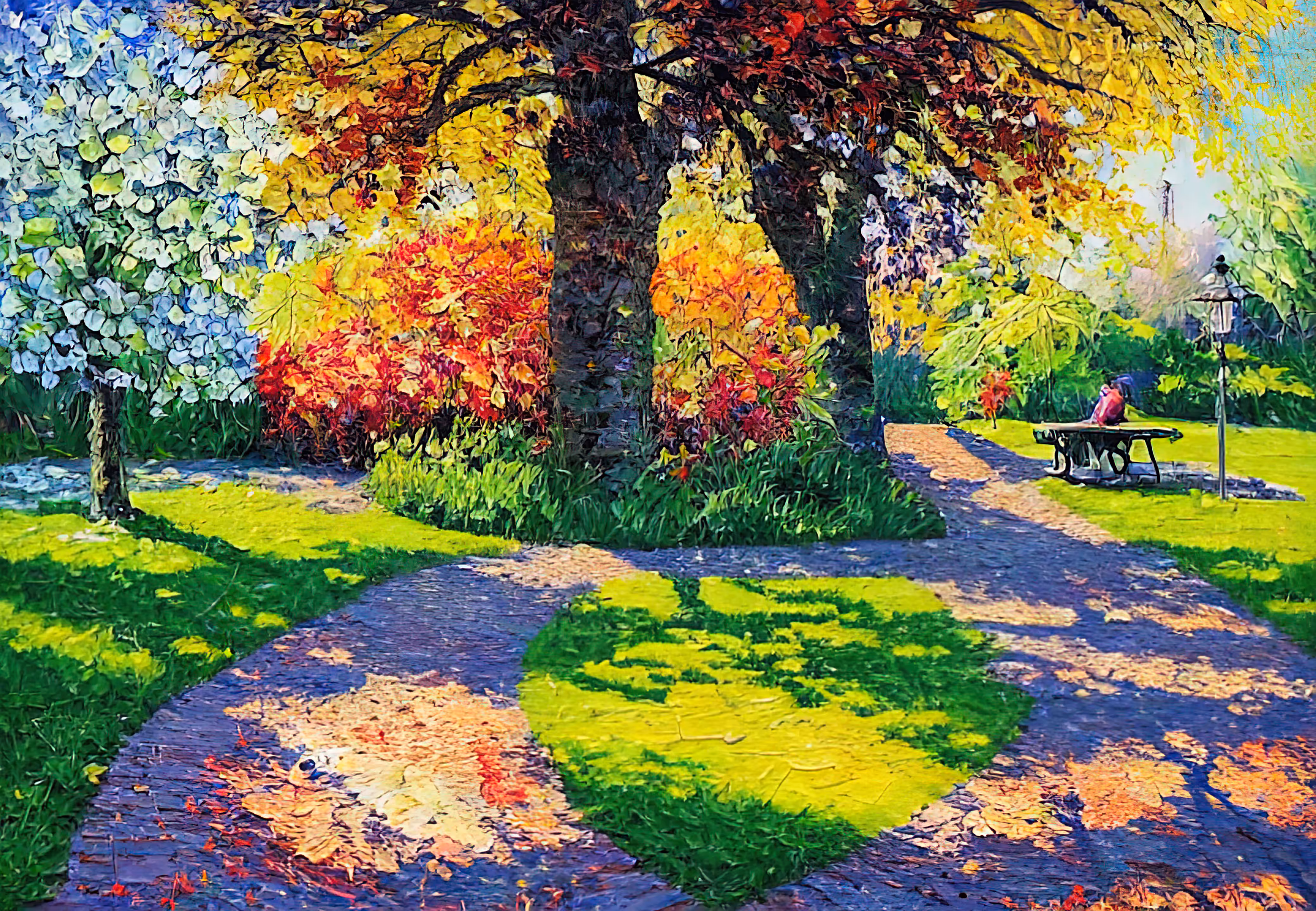 pAInting: Garden #8