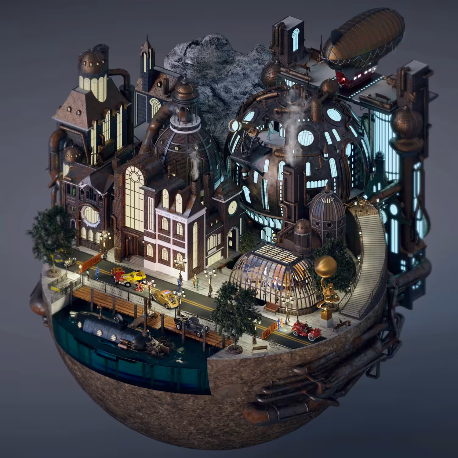 "ISLANDERS" - STEAMCITY