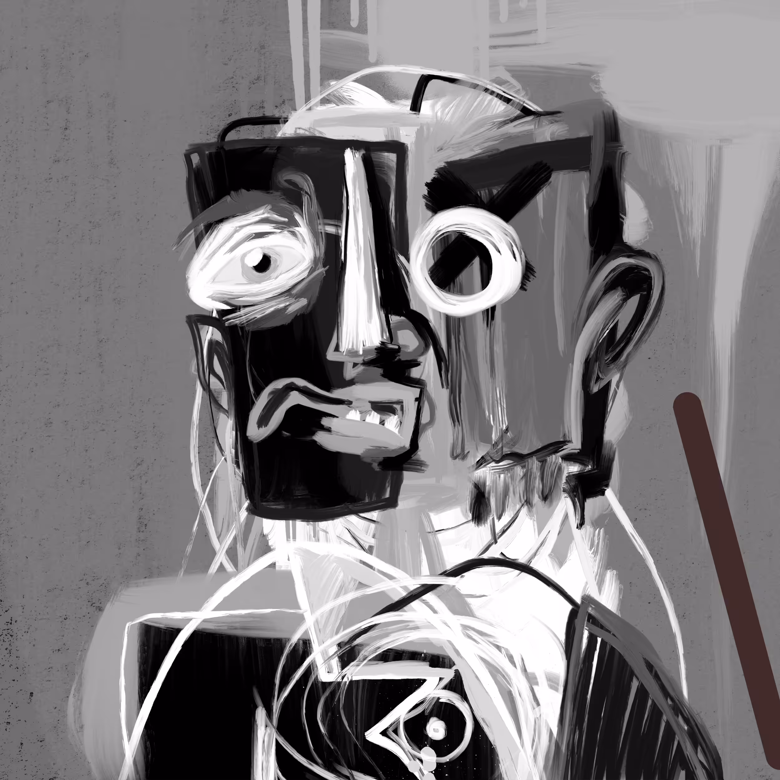 The Unknown Painter (Silver) #235
