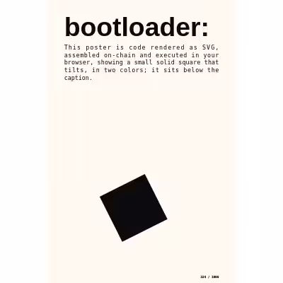 bootloader: selfie #324