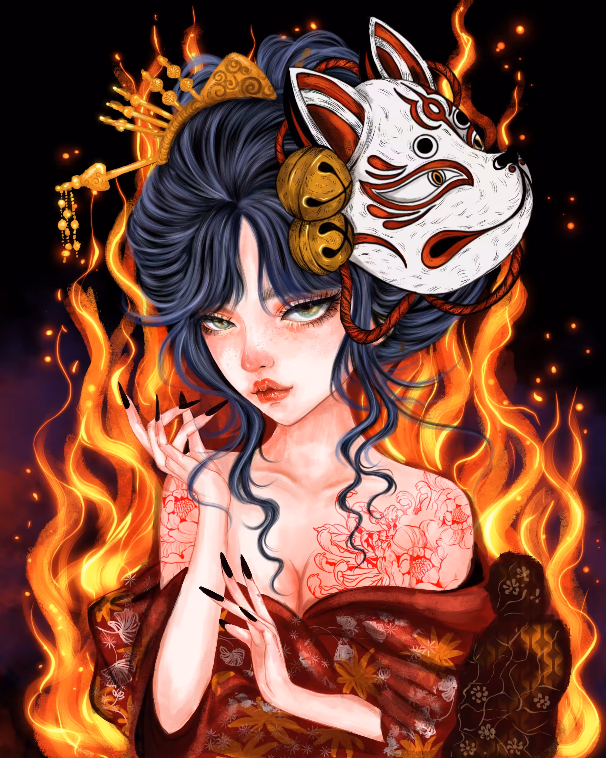 Geisha warrior #008