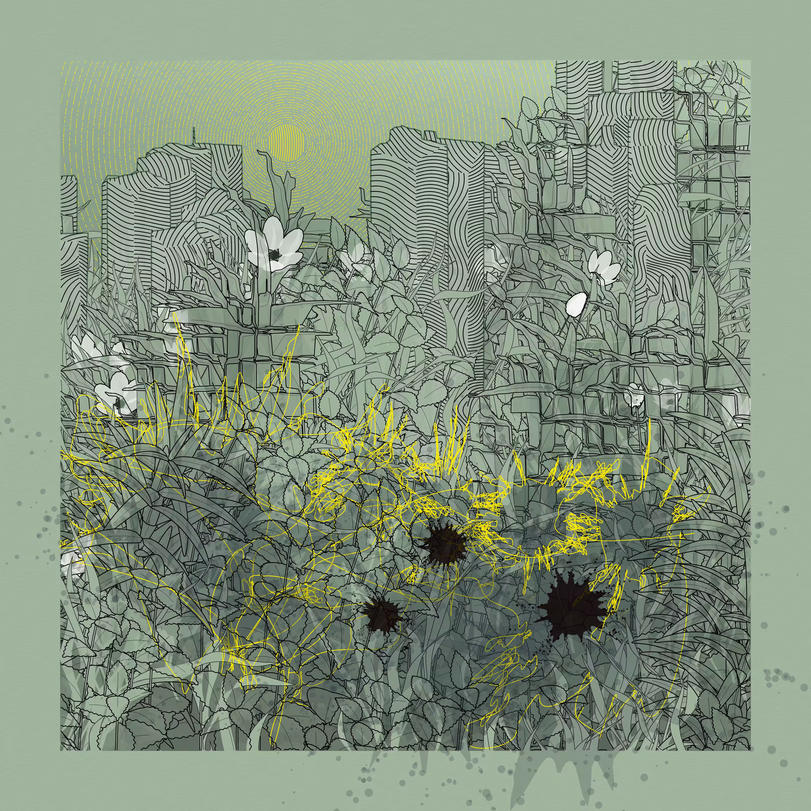 Landscape with Carbon Capture #1716
