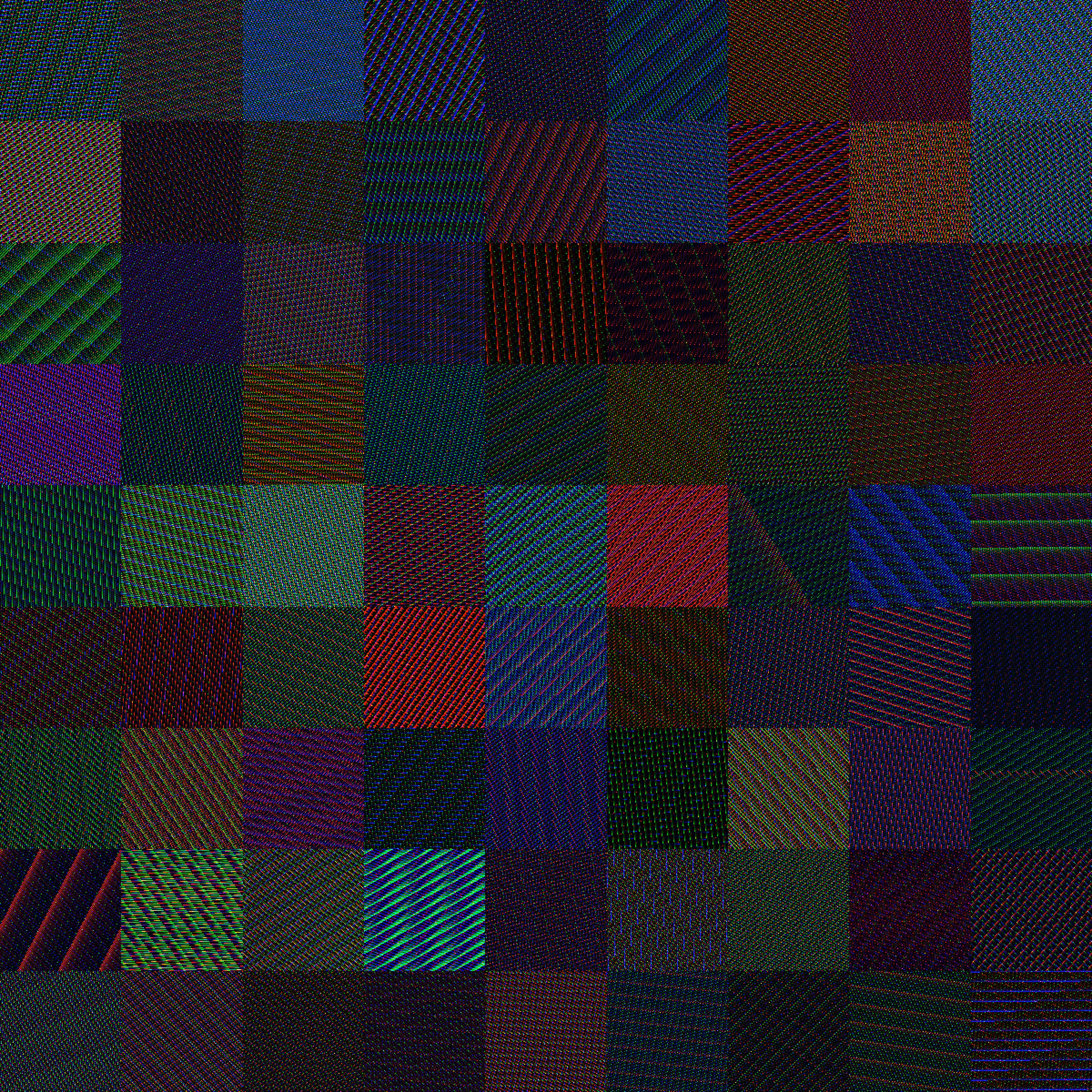 Parametric quilt #8