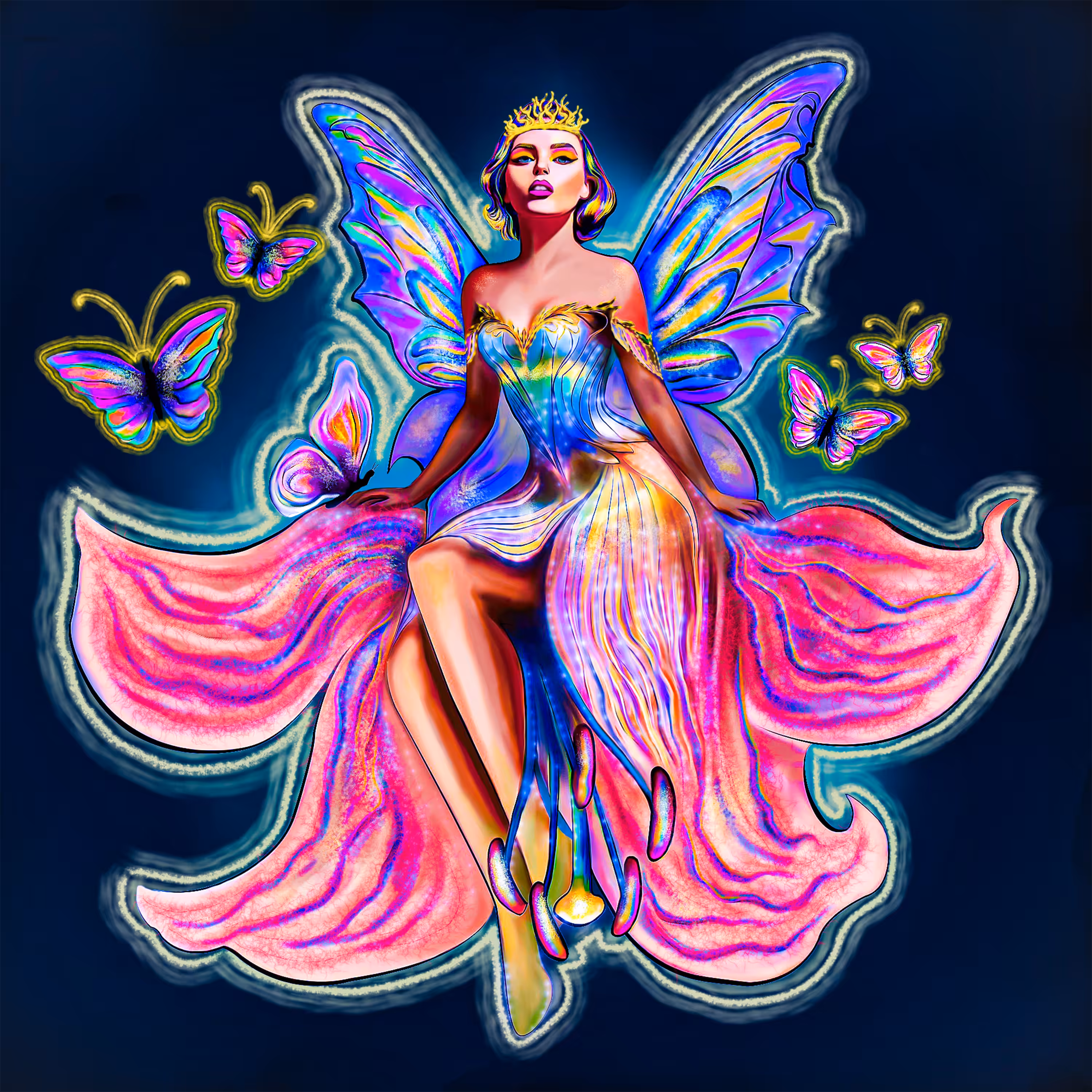 Fairy, Queen of the Flower