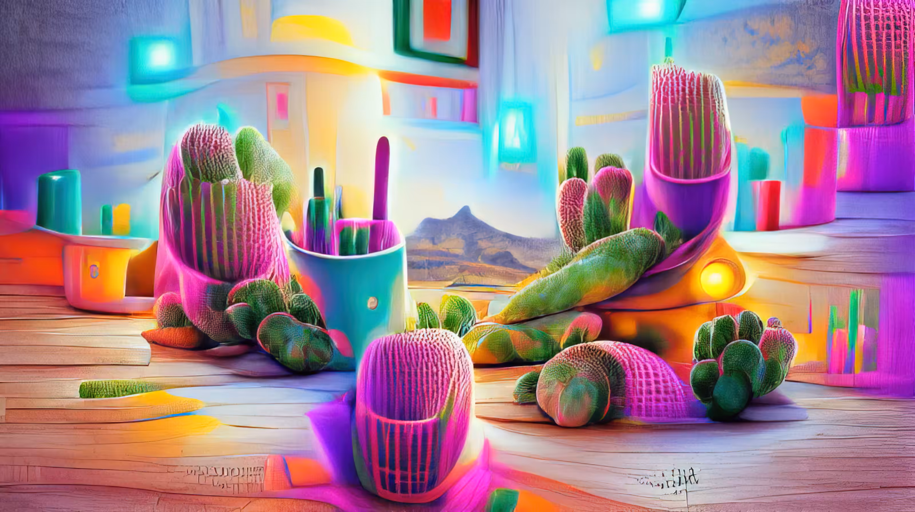 Neon Cactus