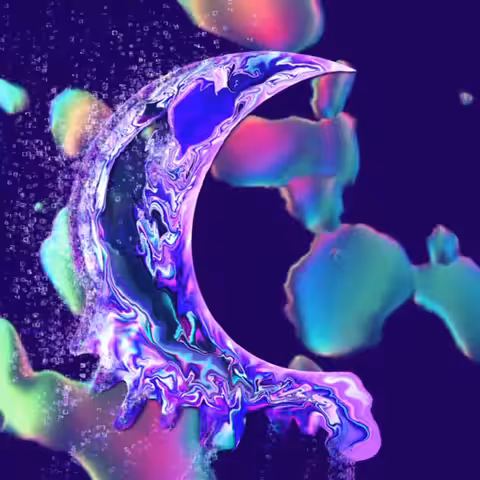 Holographic Moon