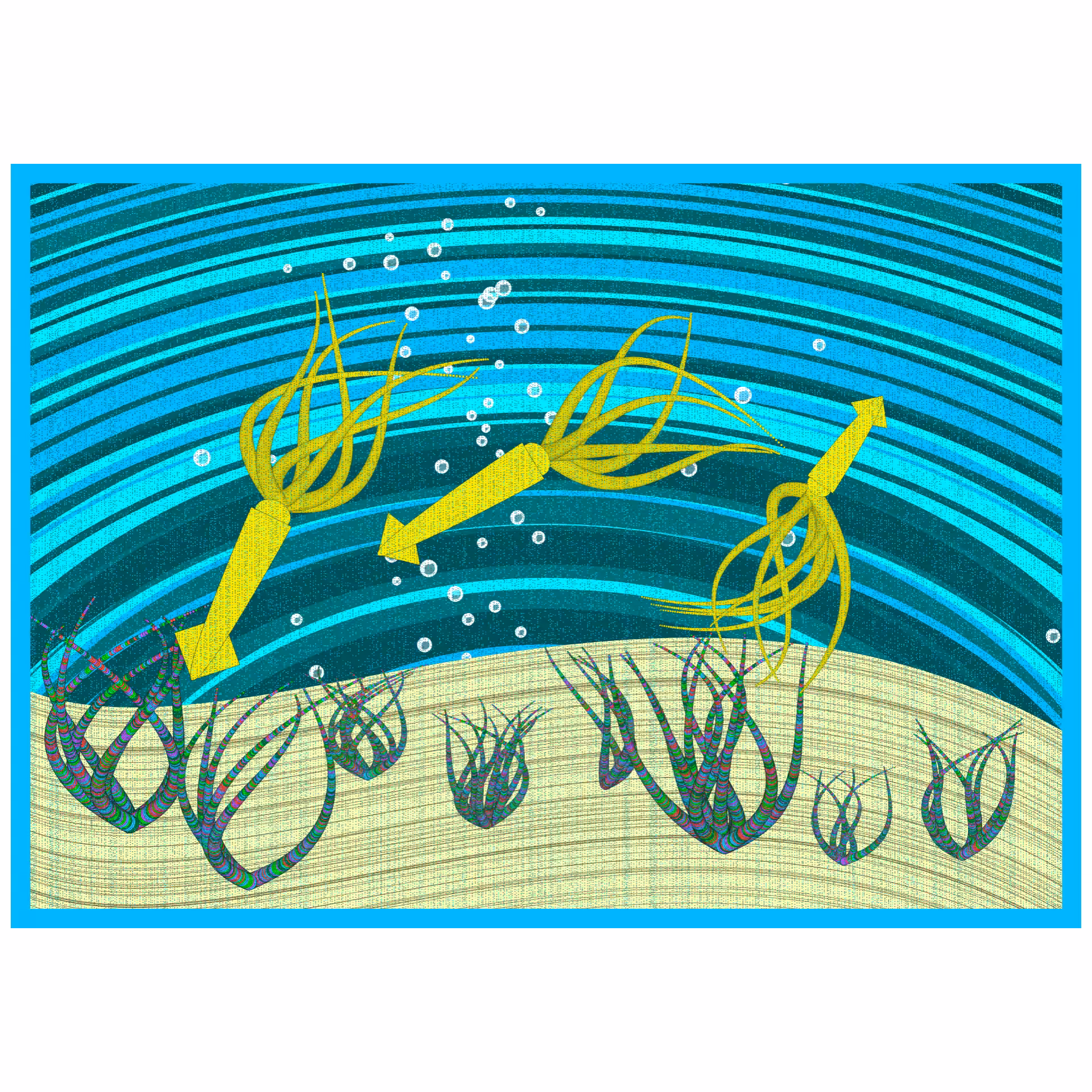 Bézier Aquarium 🦑 #49