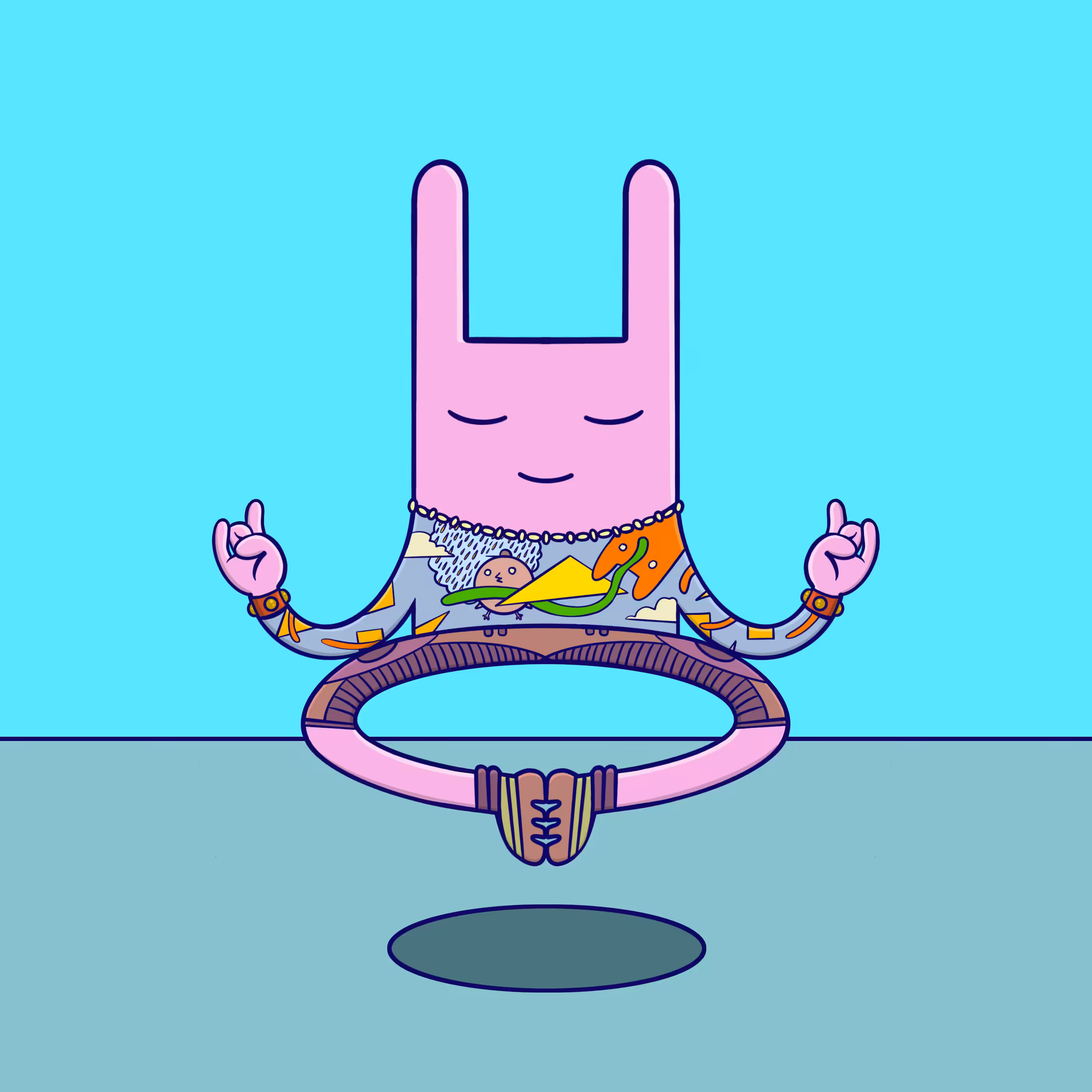 Meditation Rabbit #151