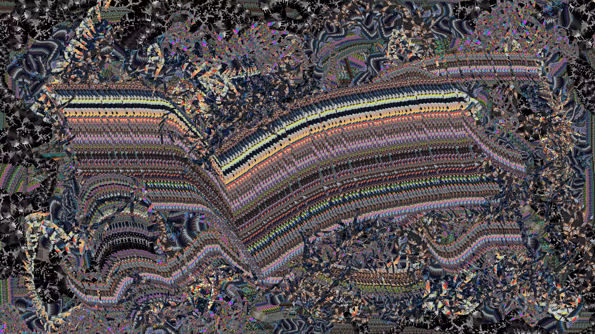 Glitched Traces: A jungle of bits
