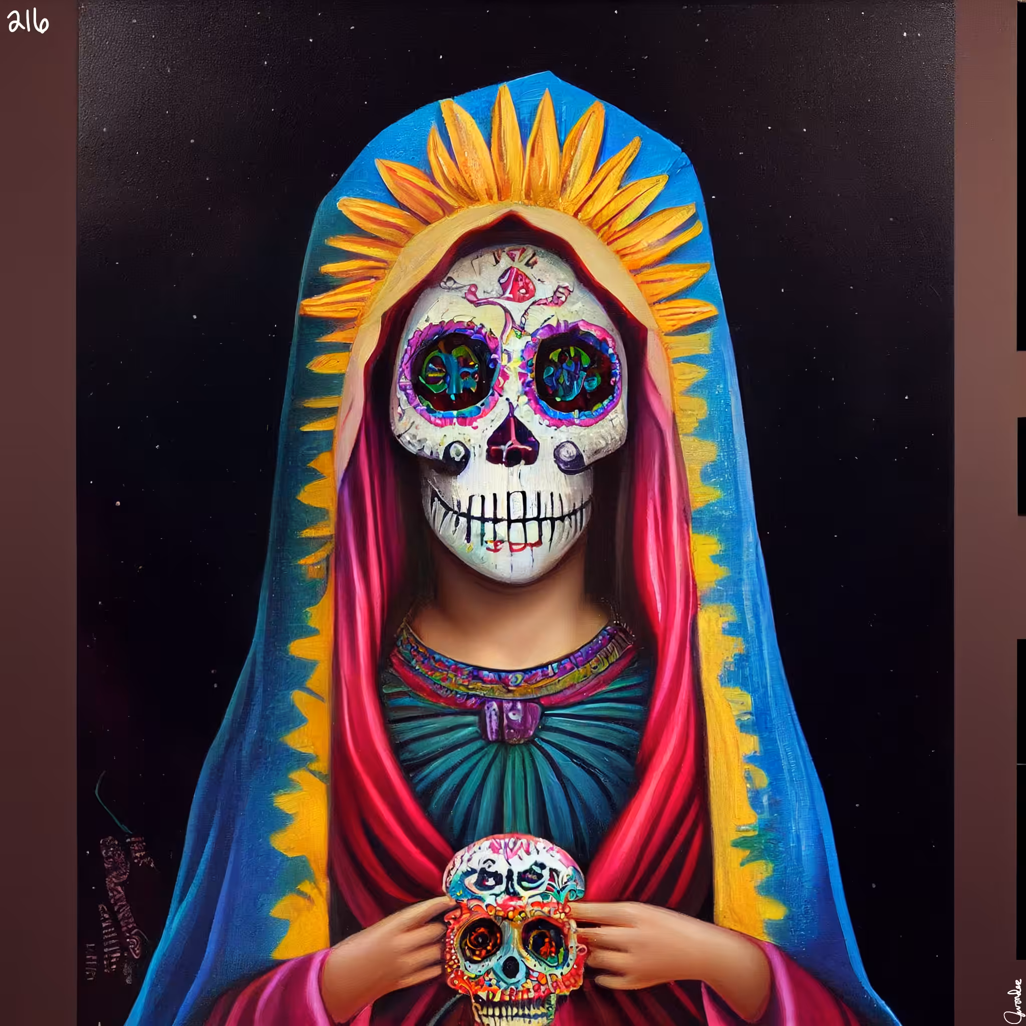sugar skull #216