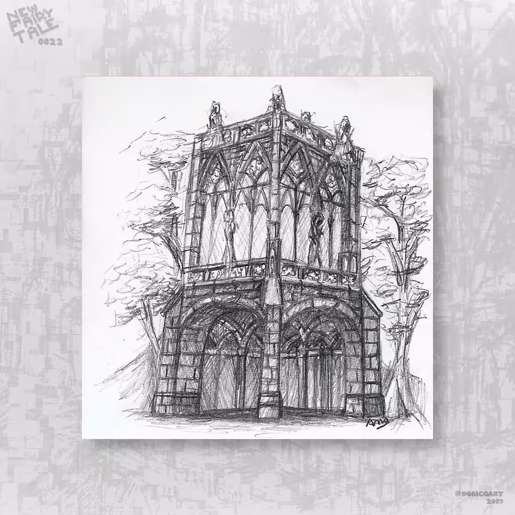 Cathedral in Sketchbook 0022