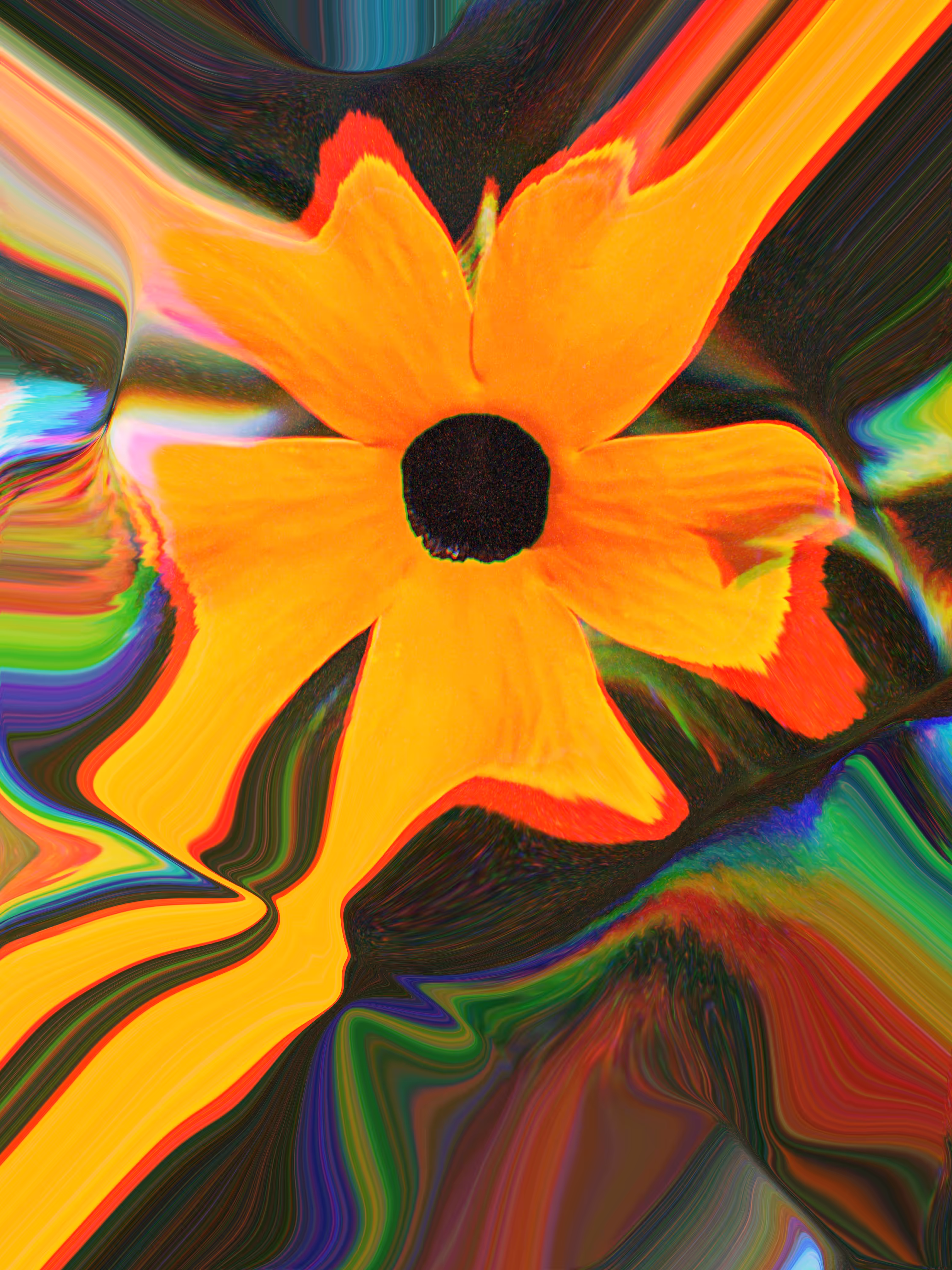 Ojo de poeta glitch