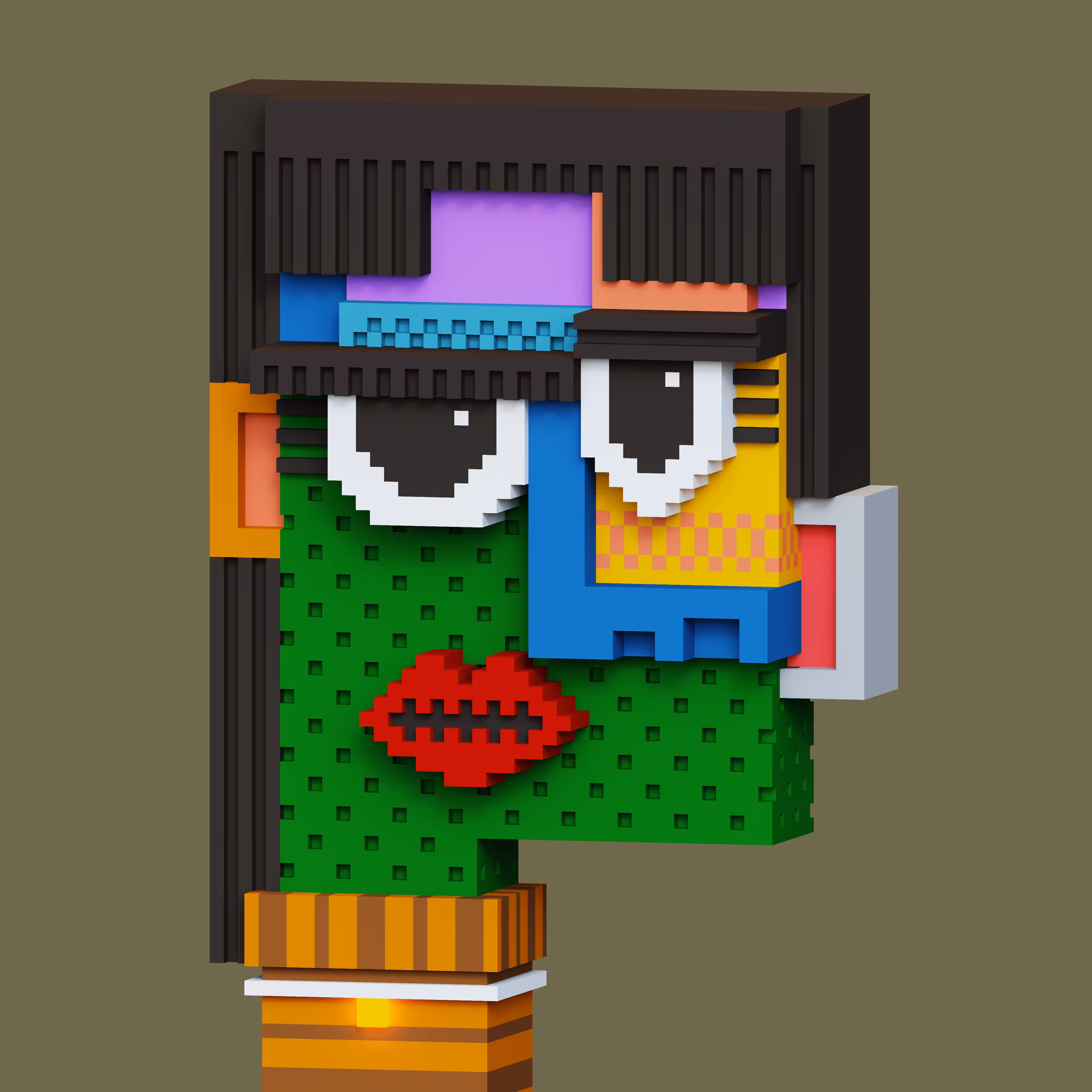 Pop Cubism Voxel 25
