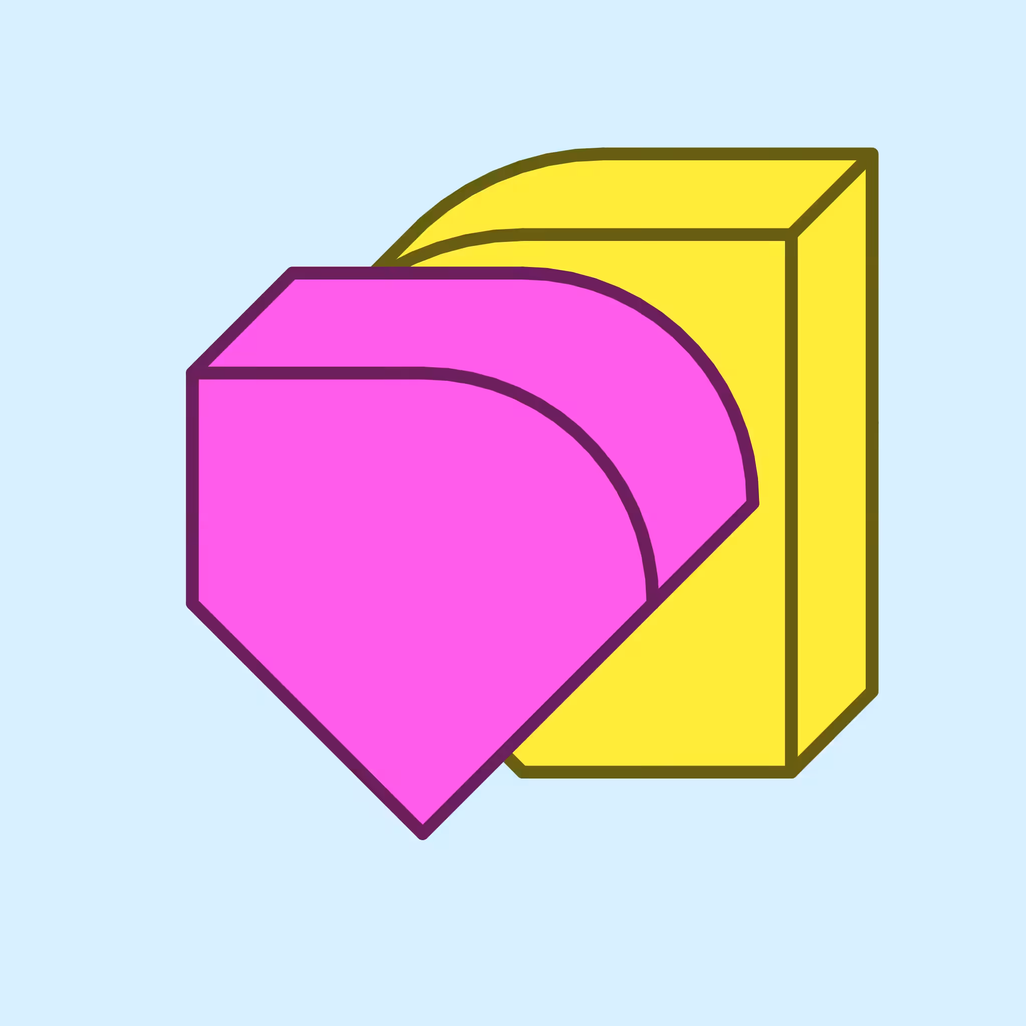 Calm shapes #1623
