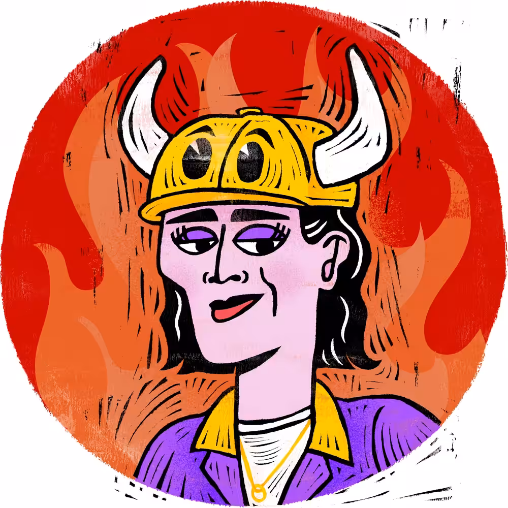 Working Girl #002 - Burger Flipper