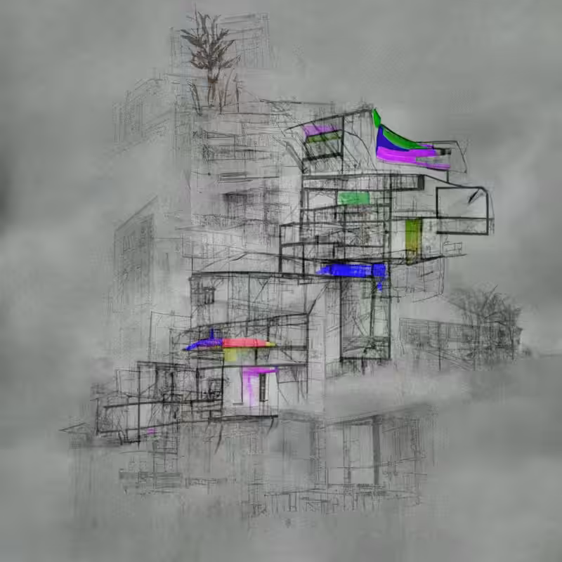 Impossible Neuro-Architecture #126