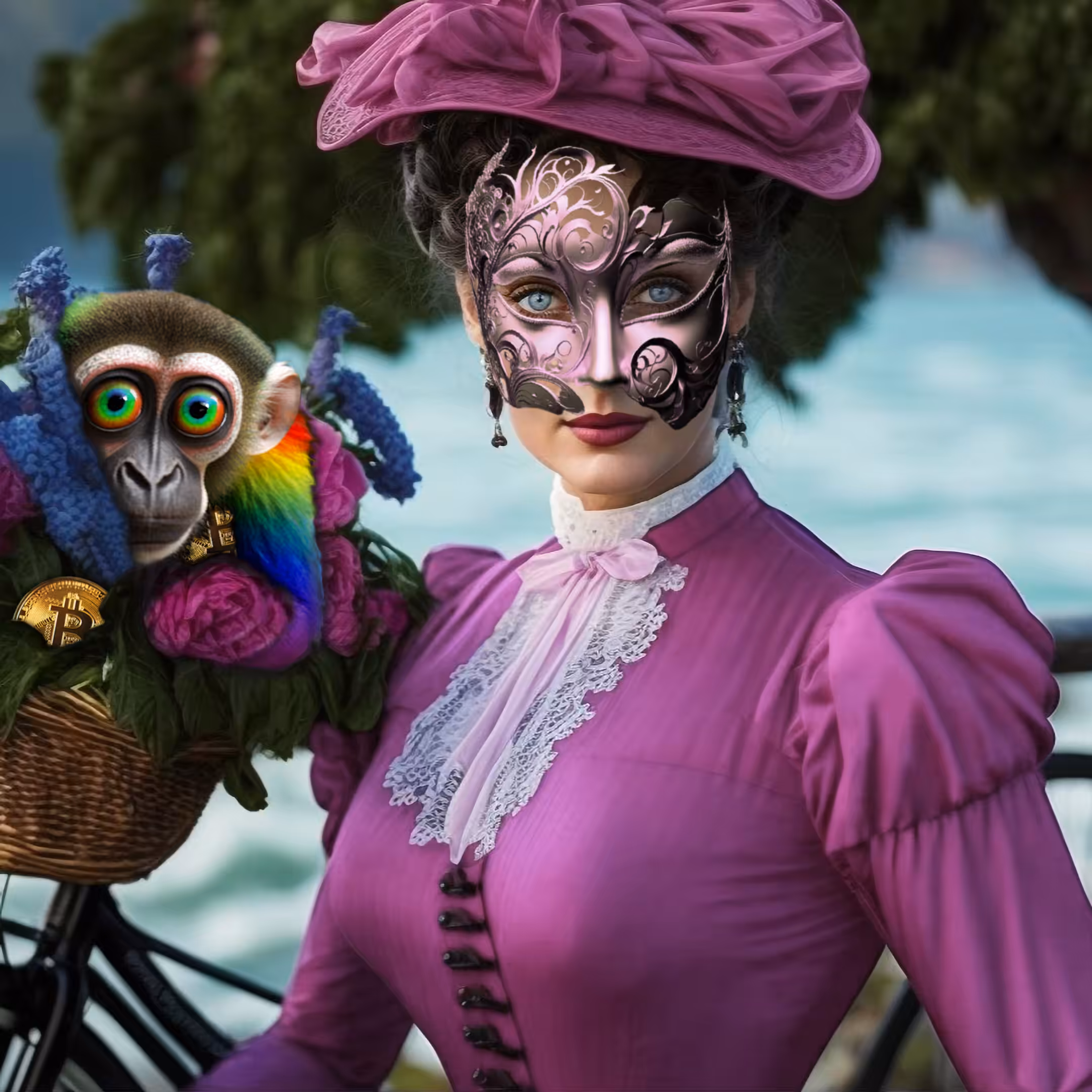 The Lady on the Bicycle
