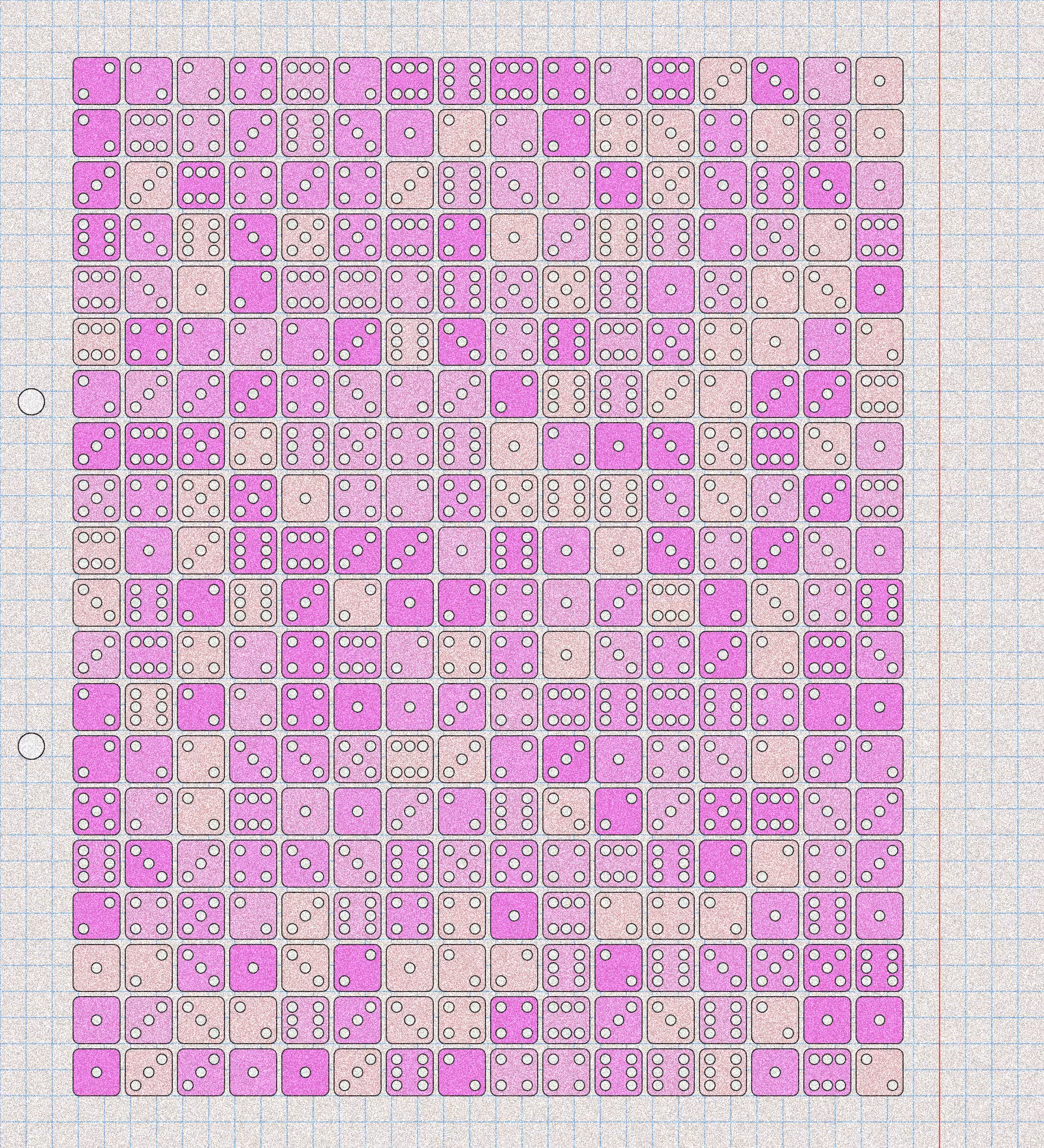 sketchbook page 6: dice roll #41