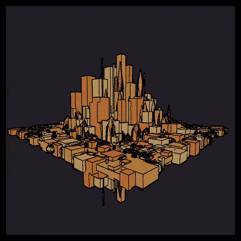 Crystal forest #20