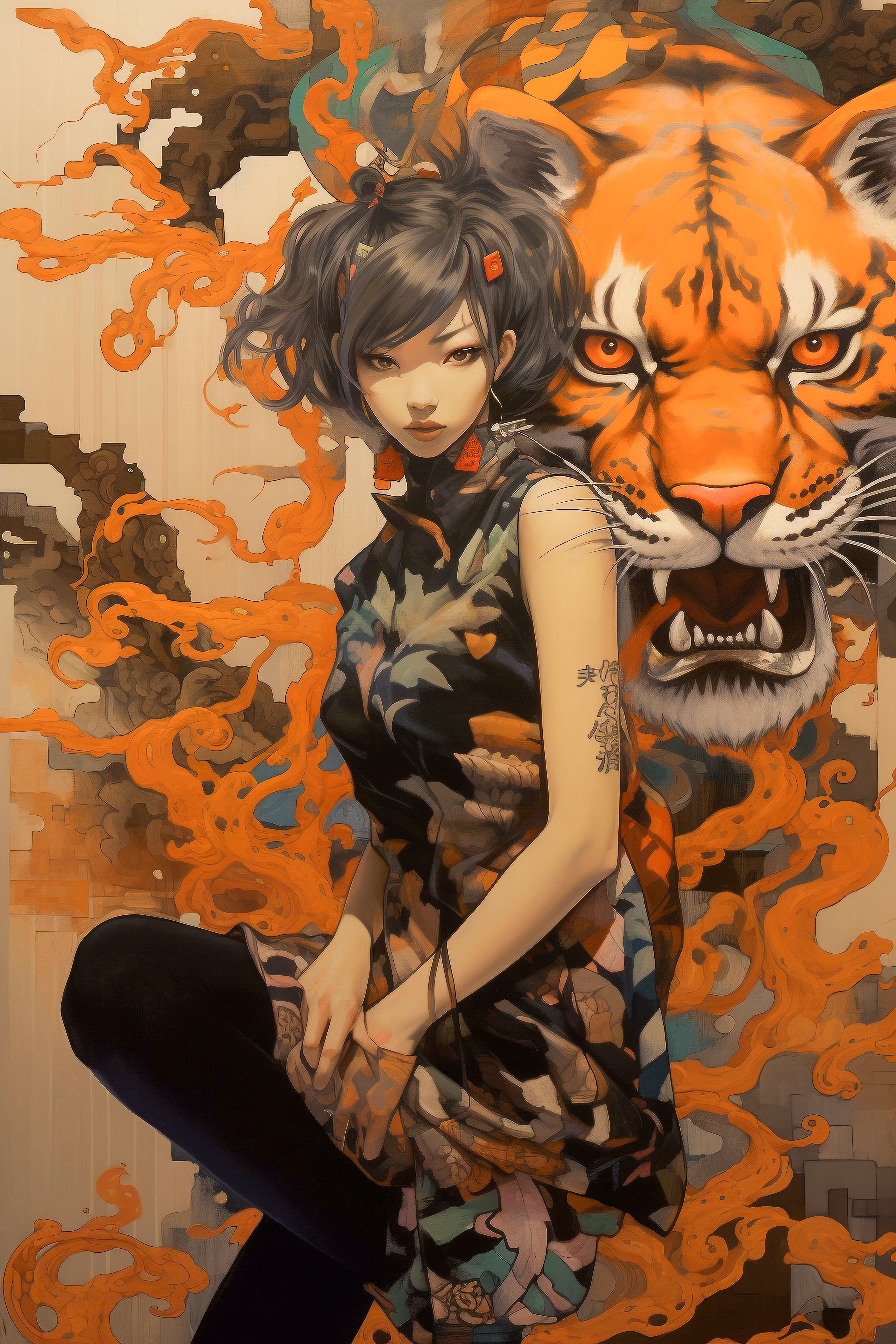 Tiger tamer's younger sister