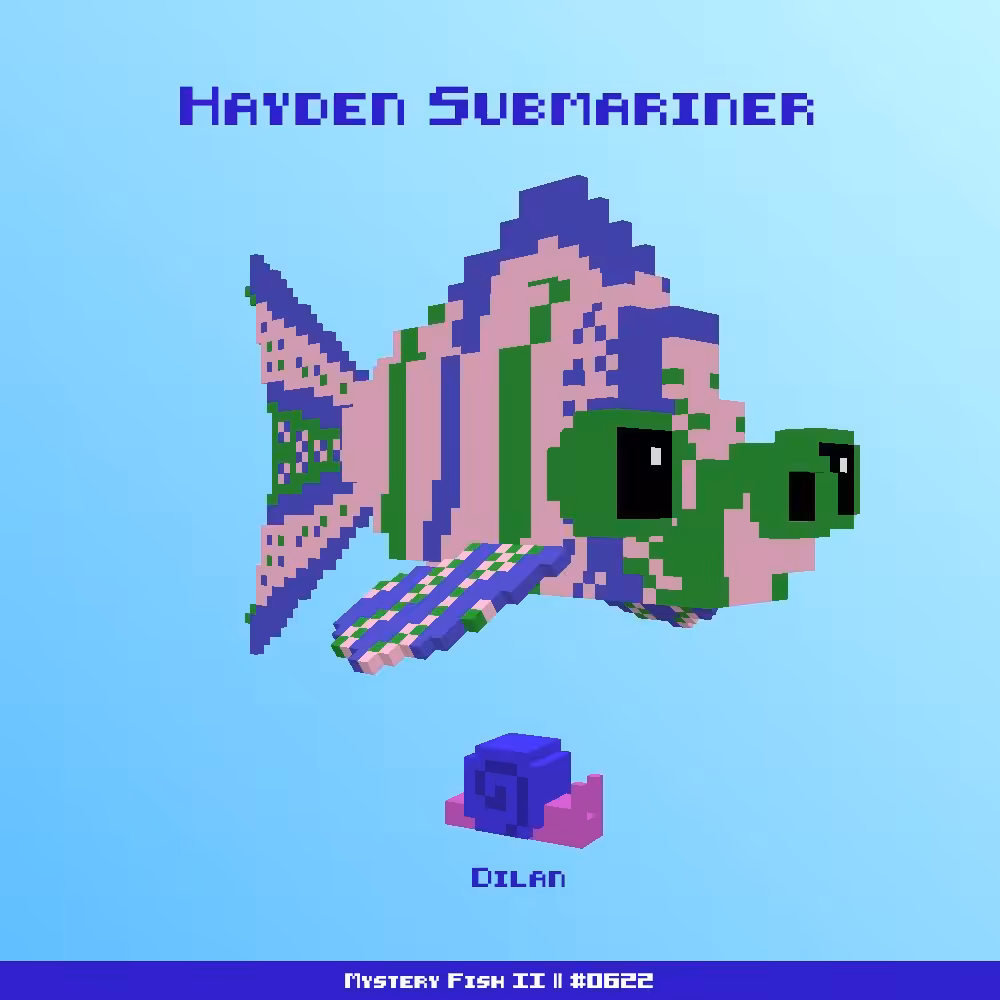 Hayden Submariner :: Mystery Fish 0622/1000 