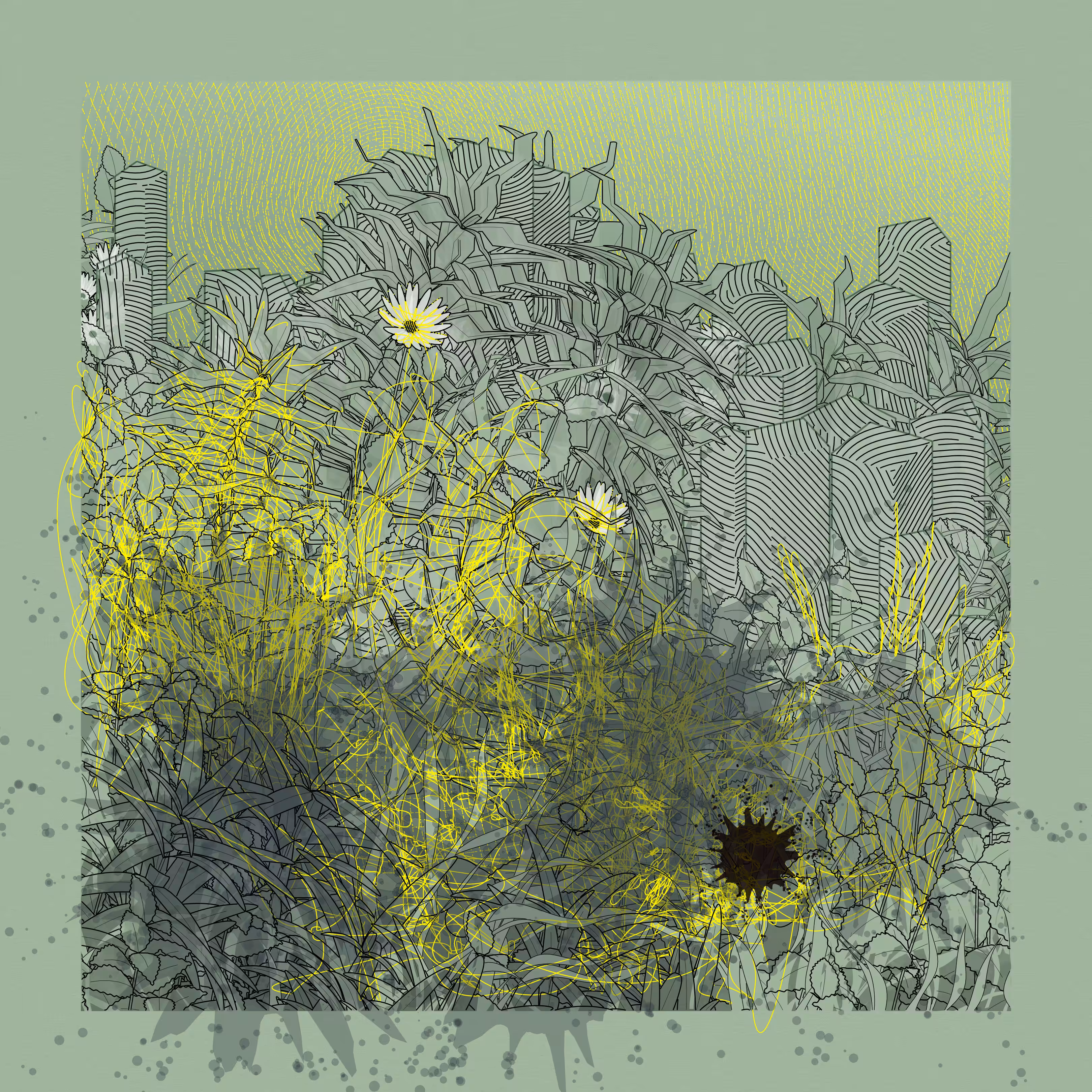 Landscape with Carbon Capture #5221