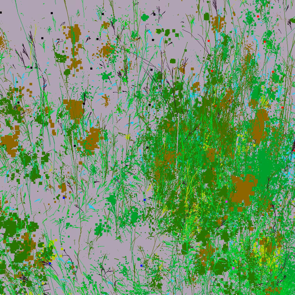 Infinite Garden: 32534 Flowers