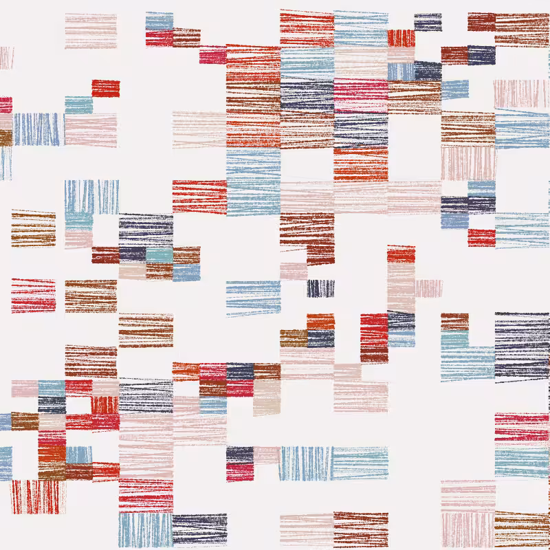 Composition #3 Patchwork Quilt #231
