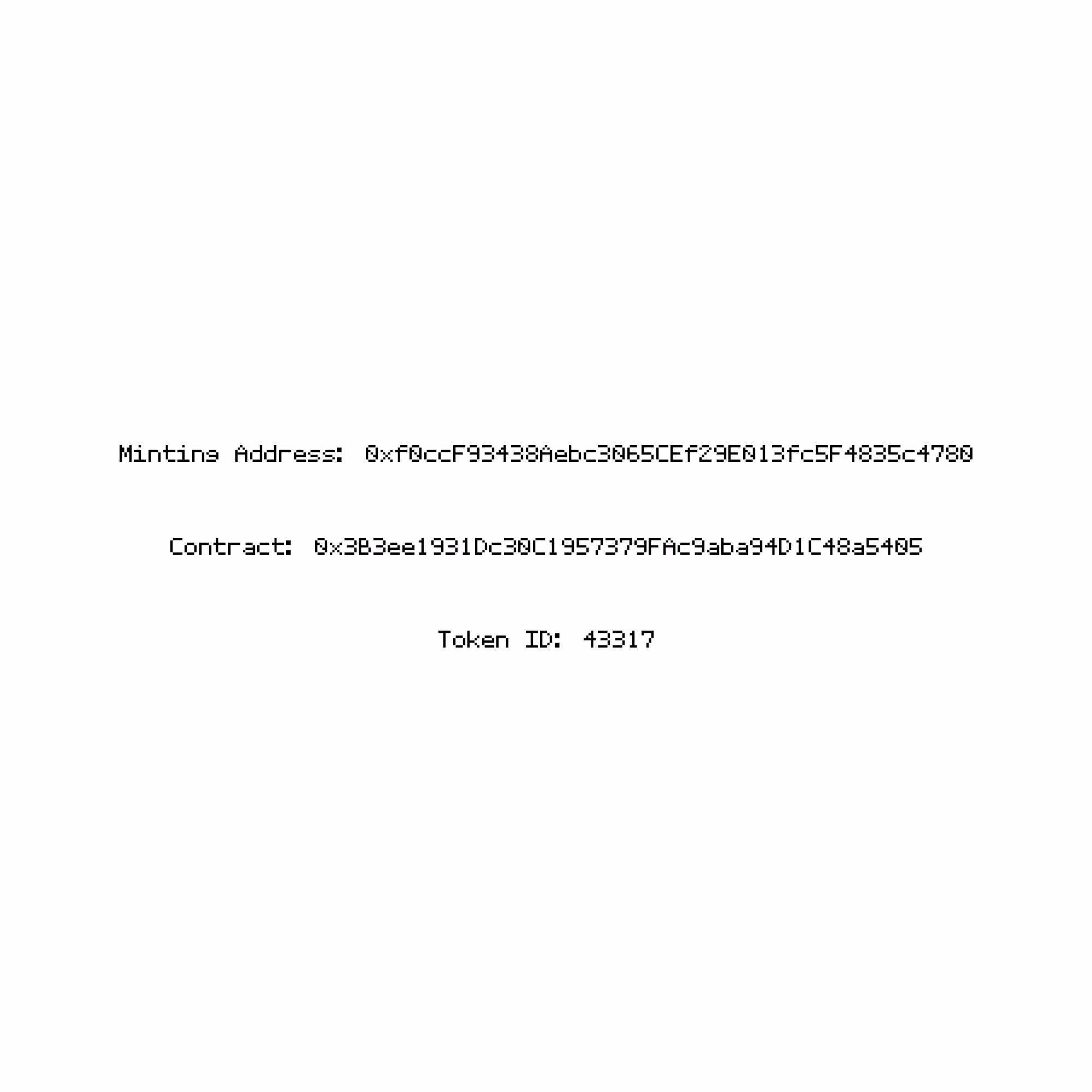 Token 43317