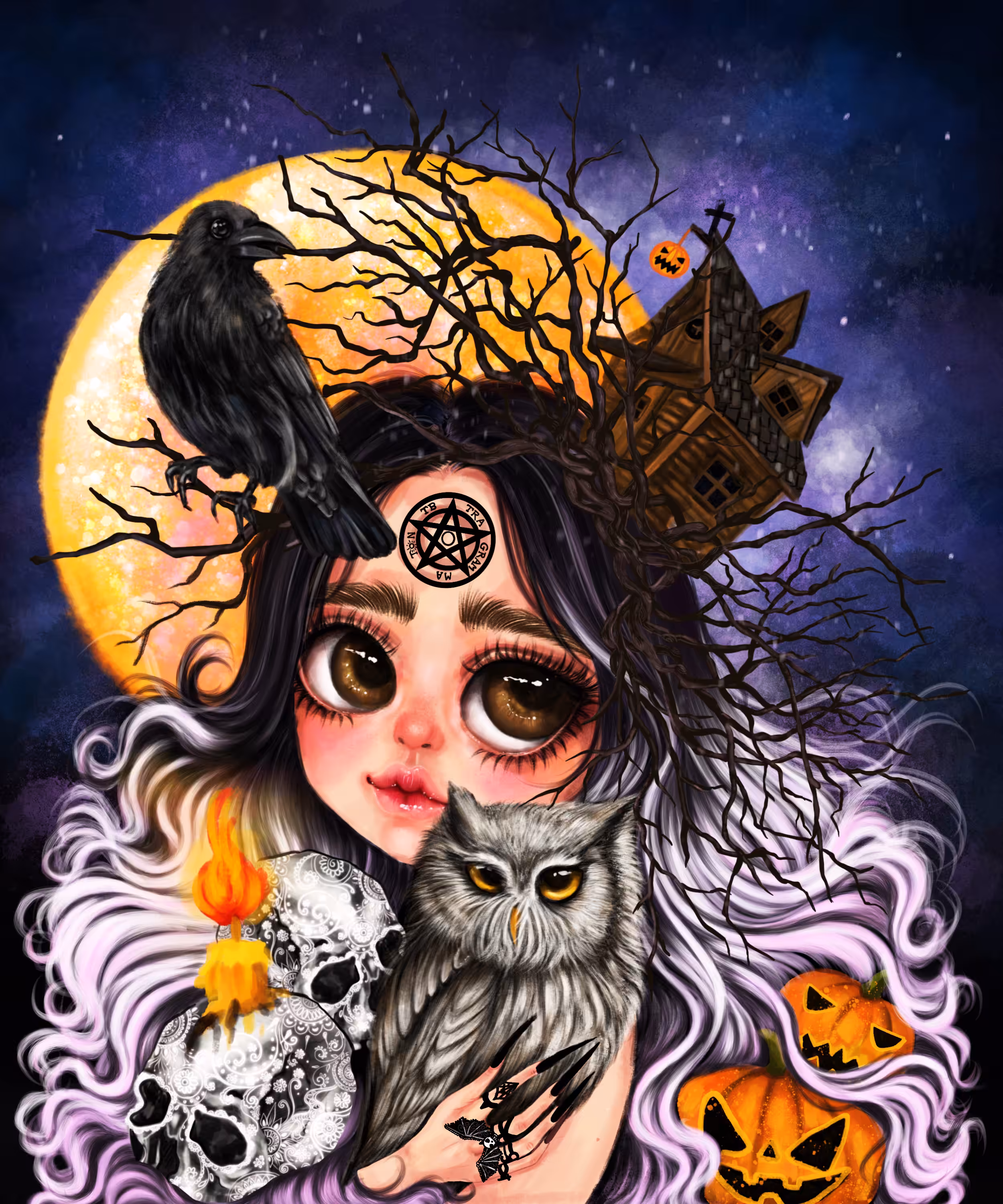 The Kingdom of Little Witch on Halloween night