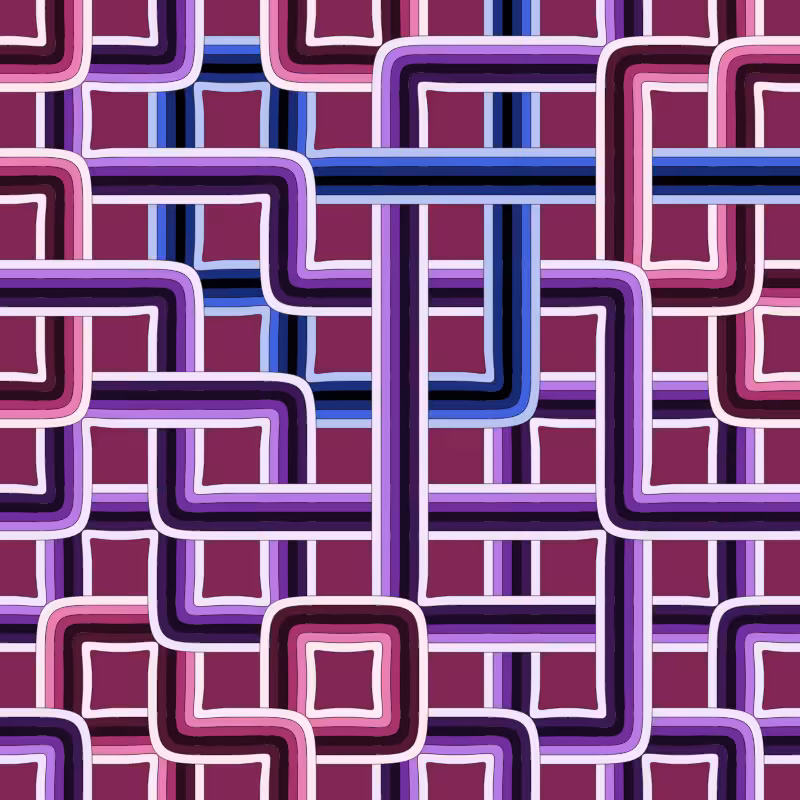 Bézier Truchet #61