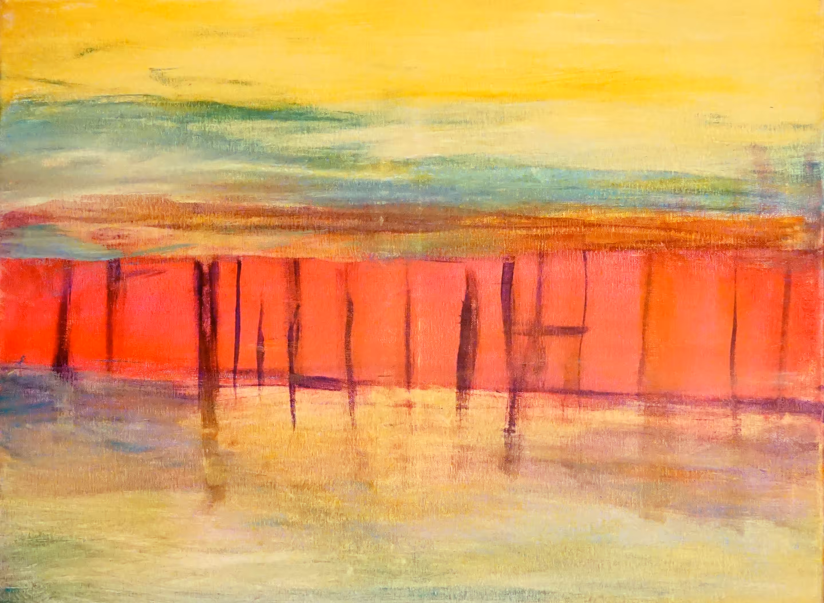 The Pier At Sunset 