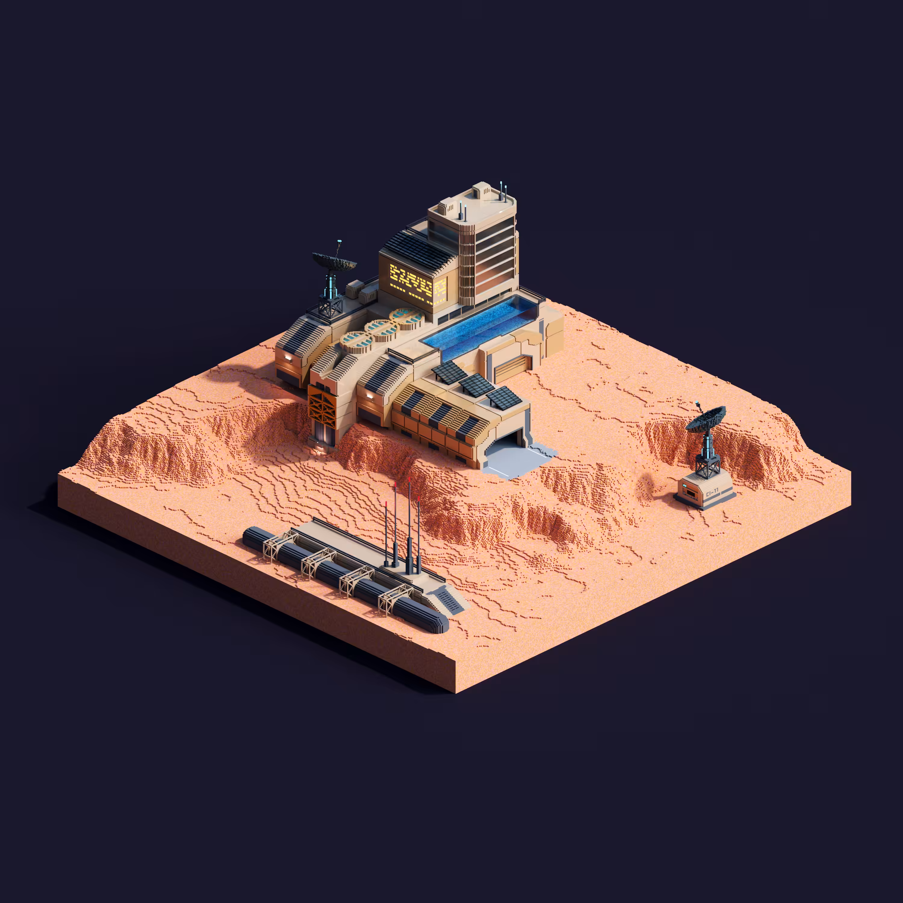 military mars mansion