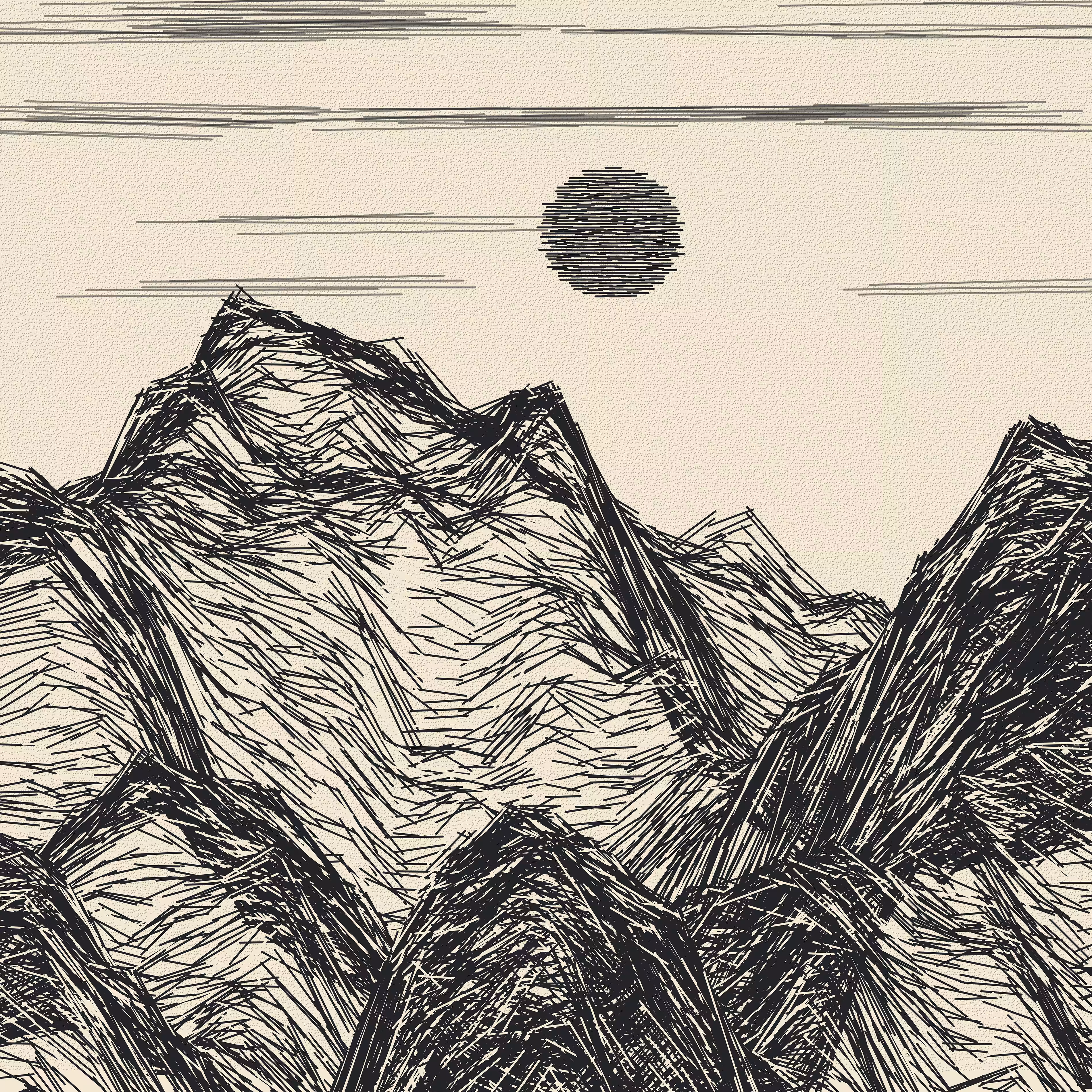 Mountain Sketch #12
