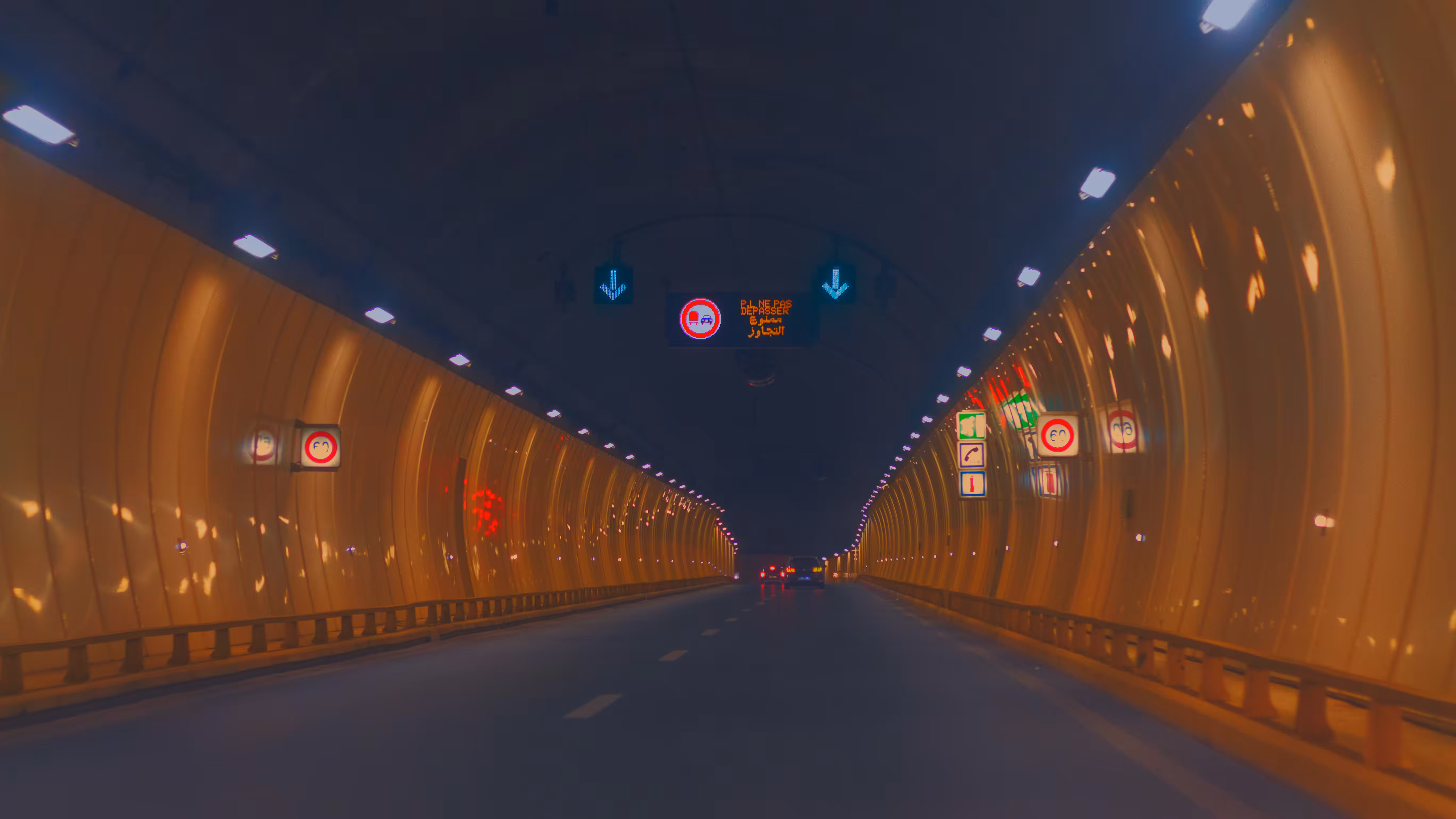 tunnel through it 