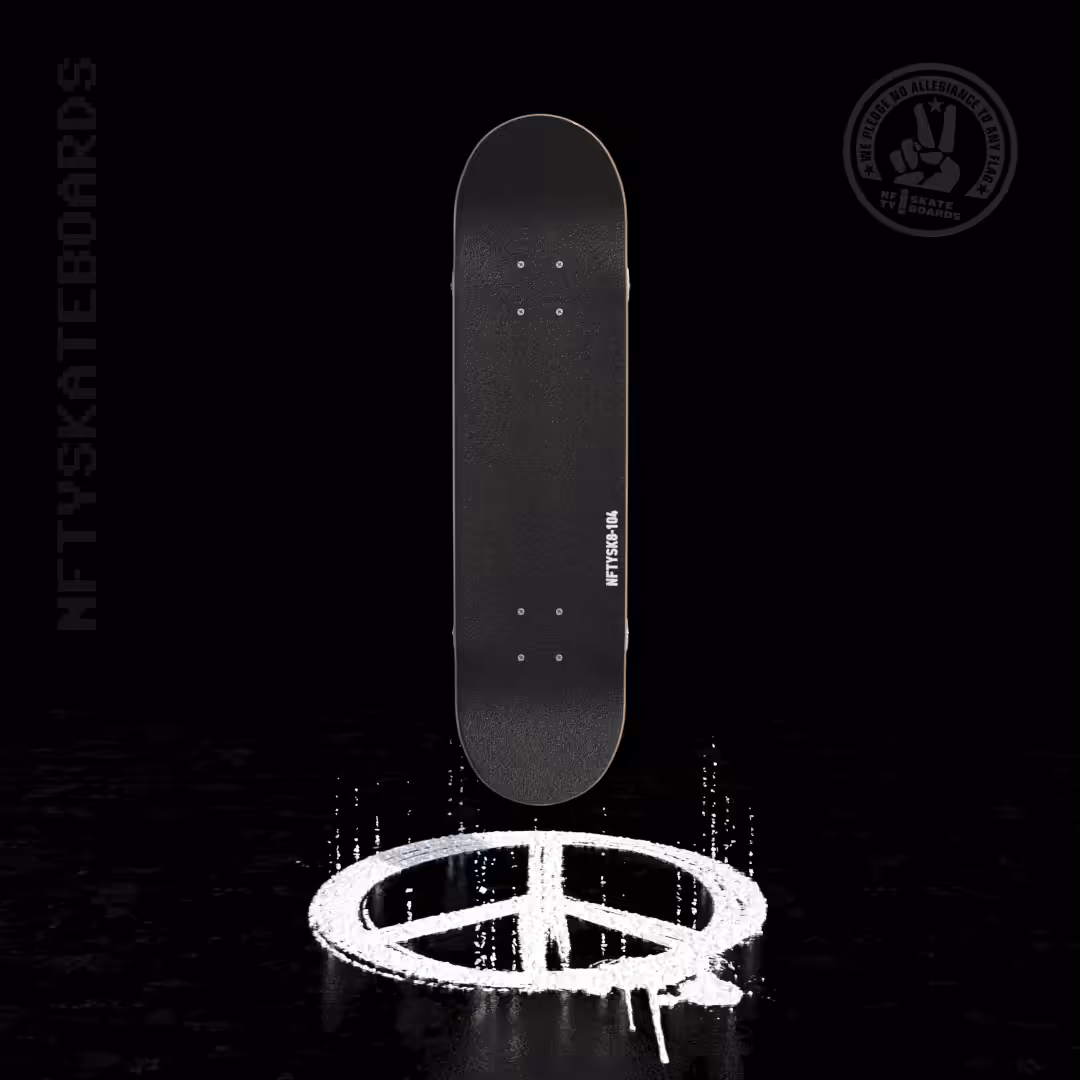 nftyskateboards NFT#104 - PEACE