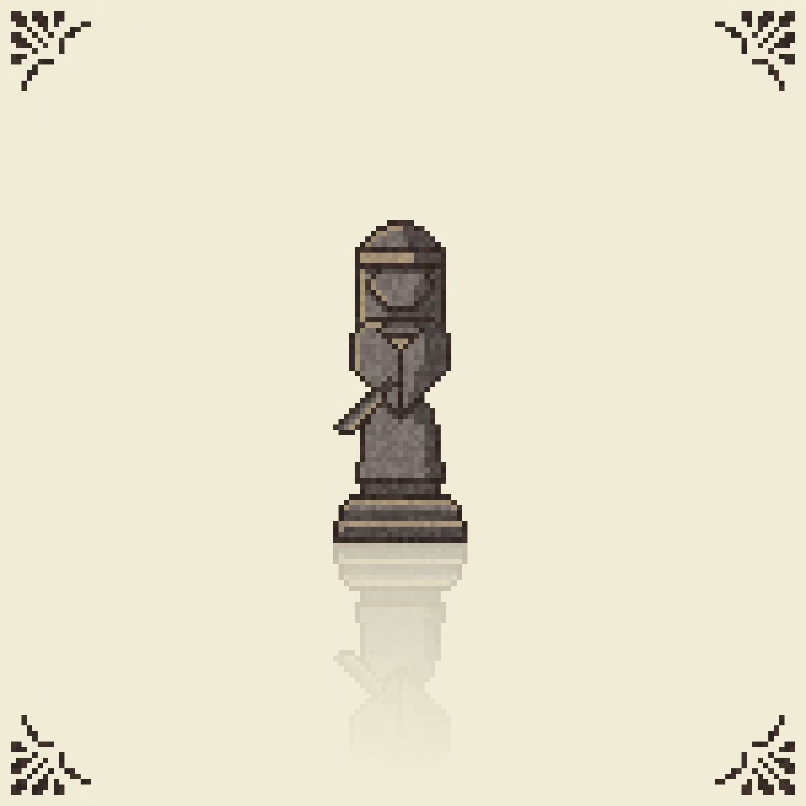 QUEEN (black piece)