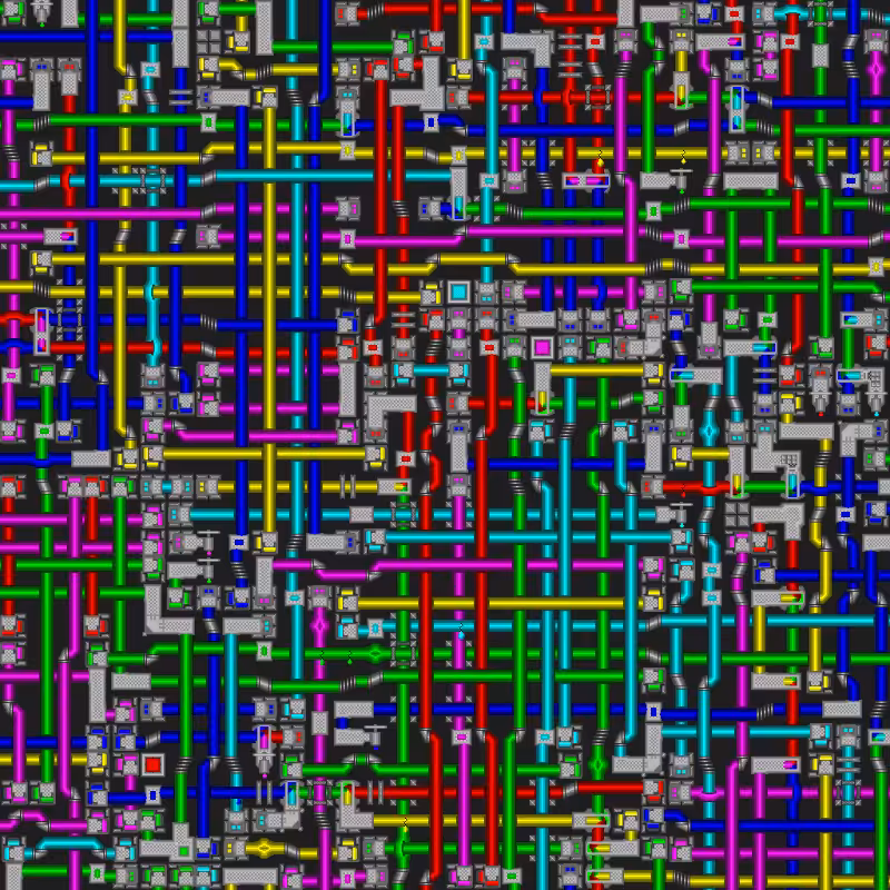 Liquid Chroma Labyrinth #18