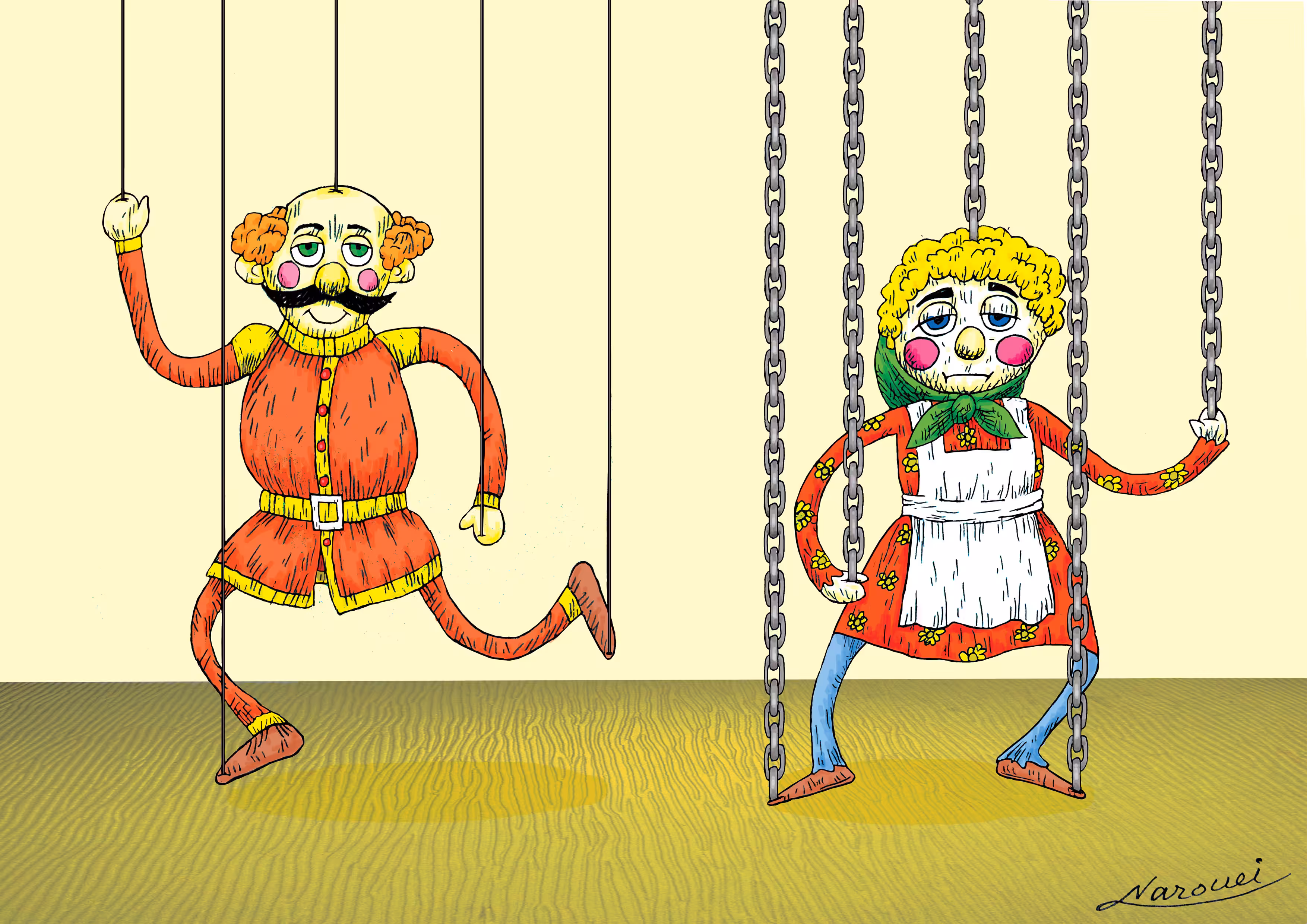 Women and their life chains