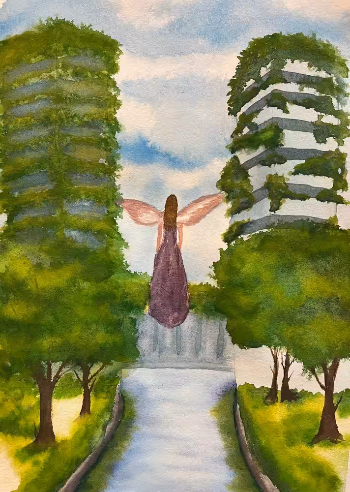 Vegan Fairy in Green Paradise