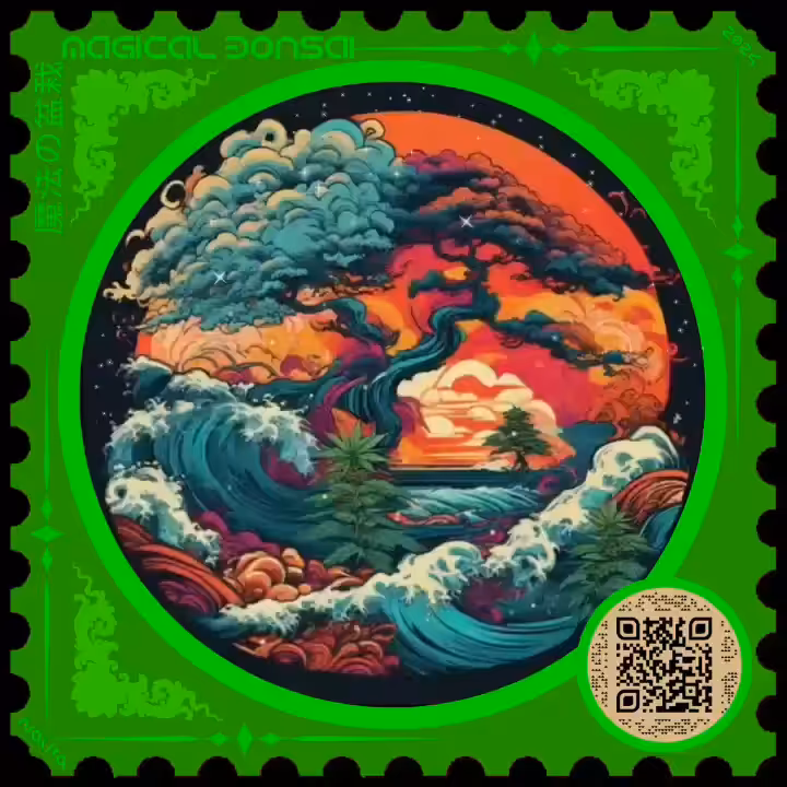 Magical bonsai smart stamp