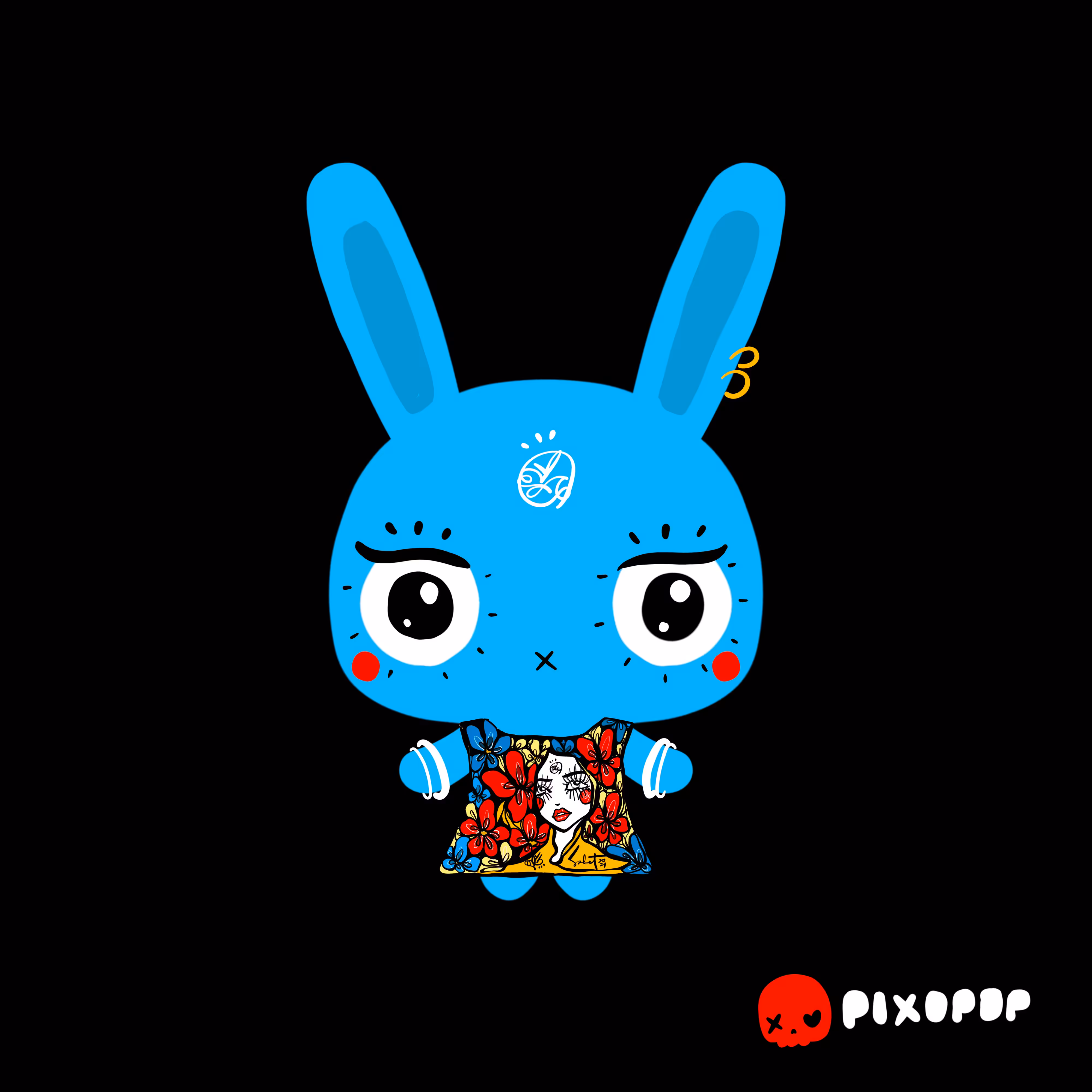 PIXOPOP CUTIES: Stitch Bunny #135